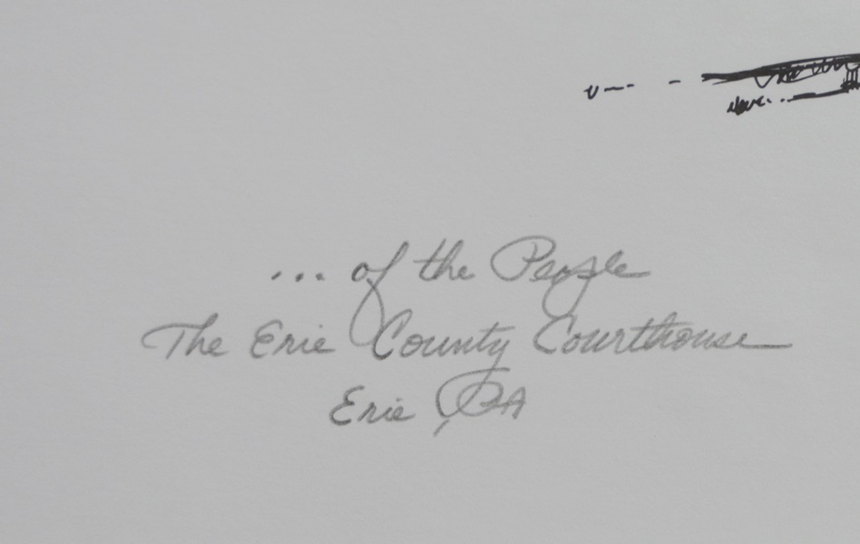 James E. Sabol "...Of the People" L/E Signed Lithograph