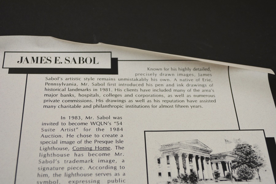 James E. Sabol "...Of the People" L/E Signed Lithograph