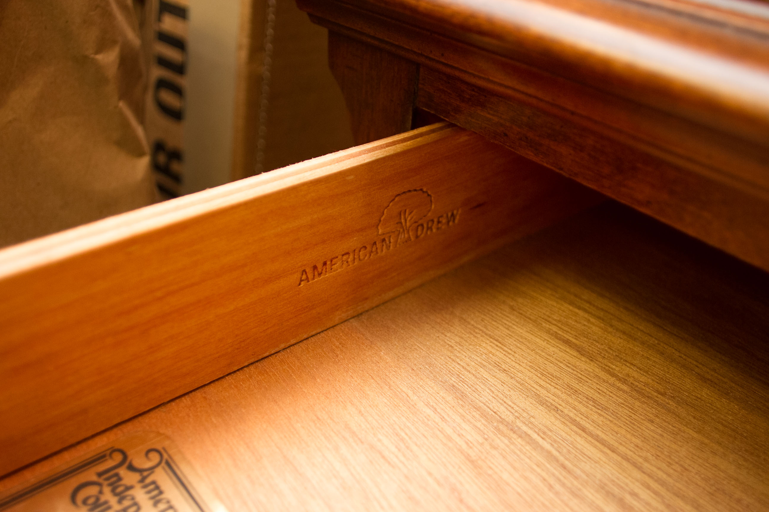 American Drew Highboy Dresser