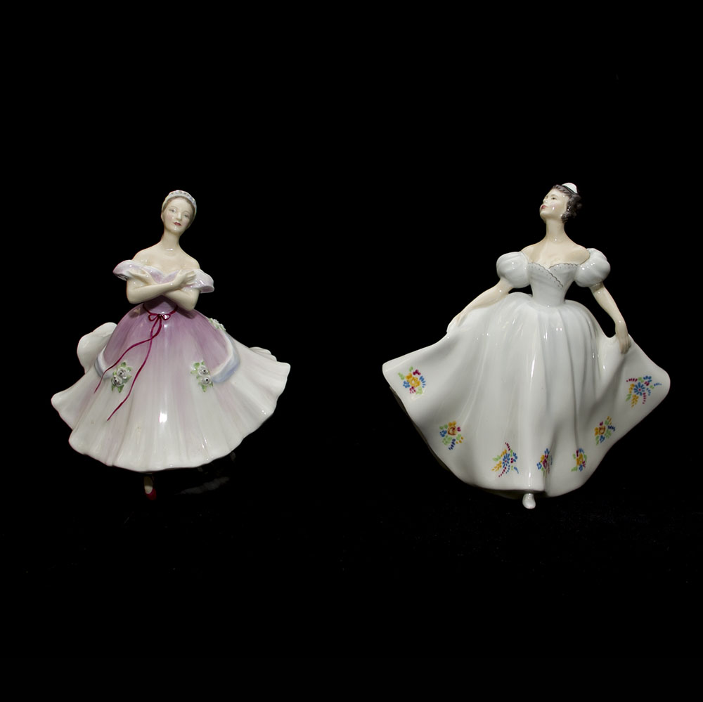 Pair of Royal Doulton Dancers