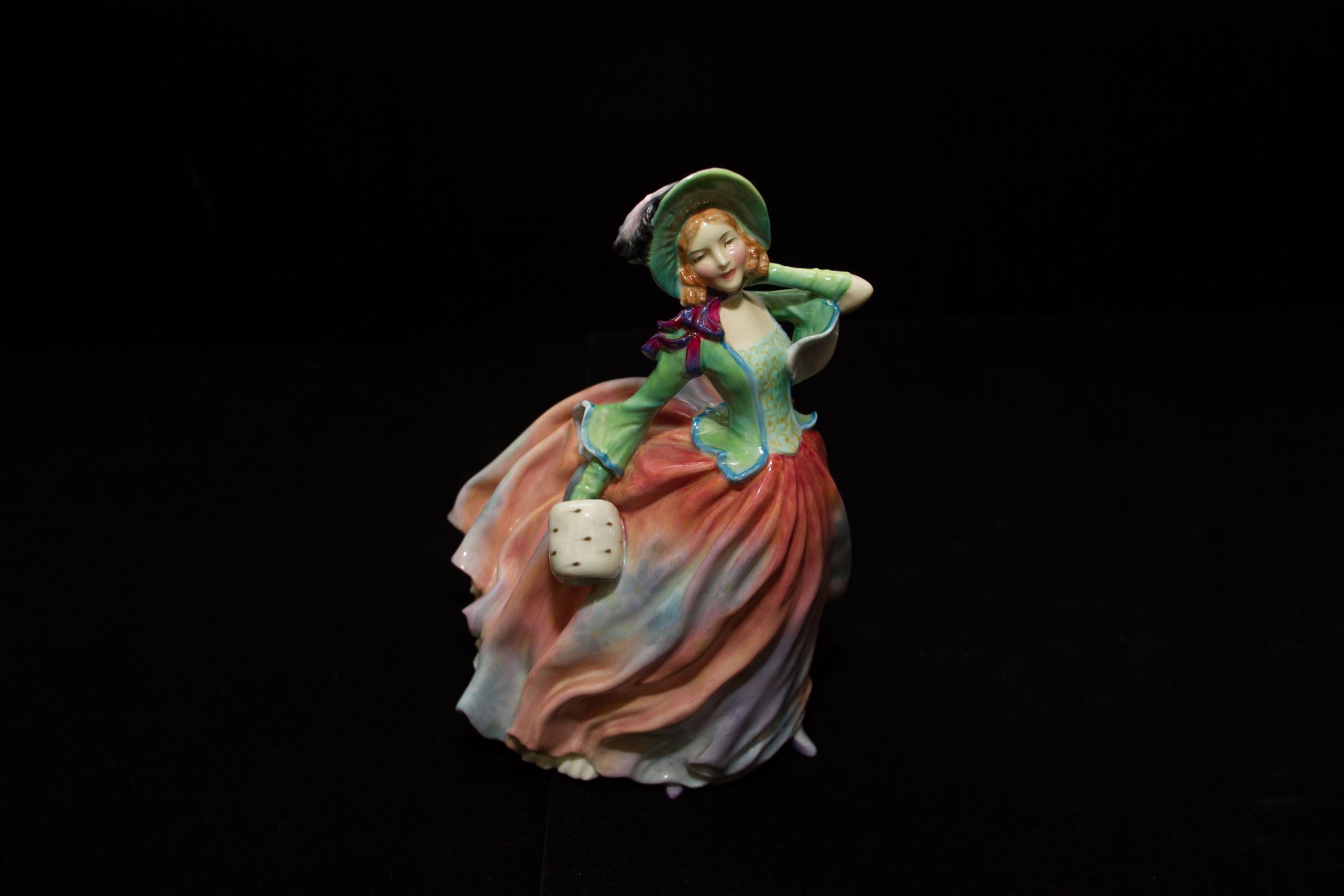 Royal Doulton Figurines "Miss Demure" and "Autumn Breezes"