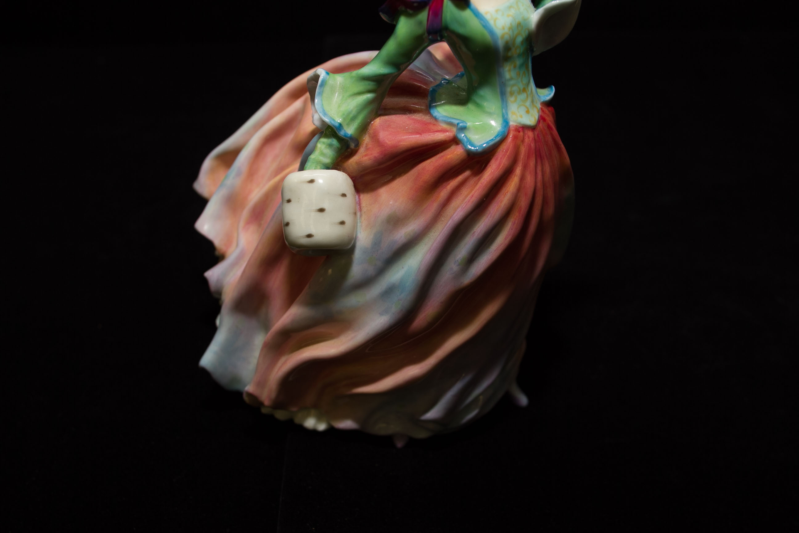 Royal Doulton Figurines "Miss Demure" and "Autumn Breezes"