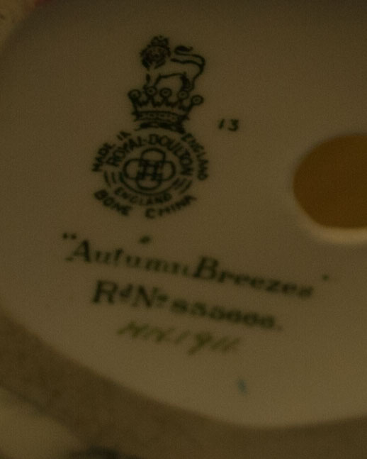 Royal Doulton Figurines "Miss Demure" and "Autumn Breezes"