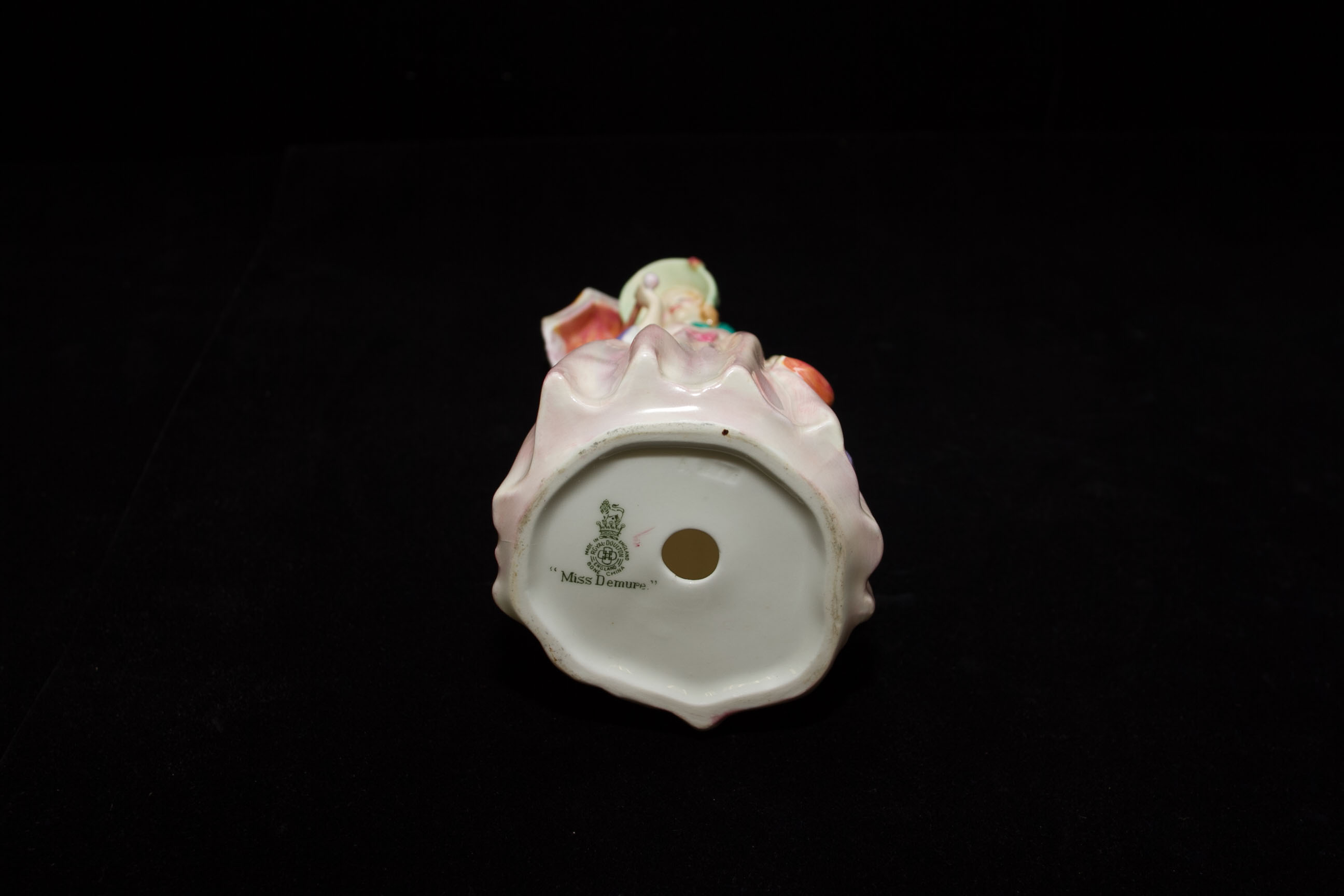 Royal Doulton Figurines "Miss Demure" and "Autumn Breezes"