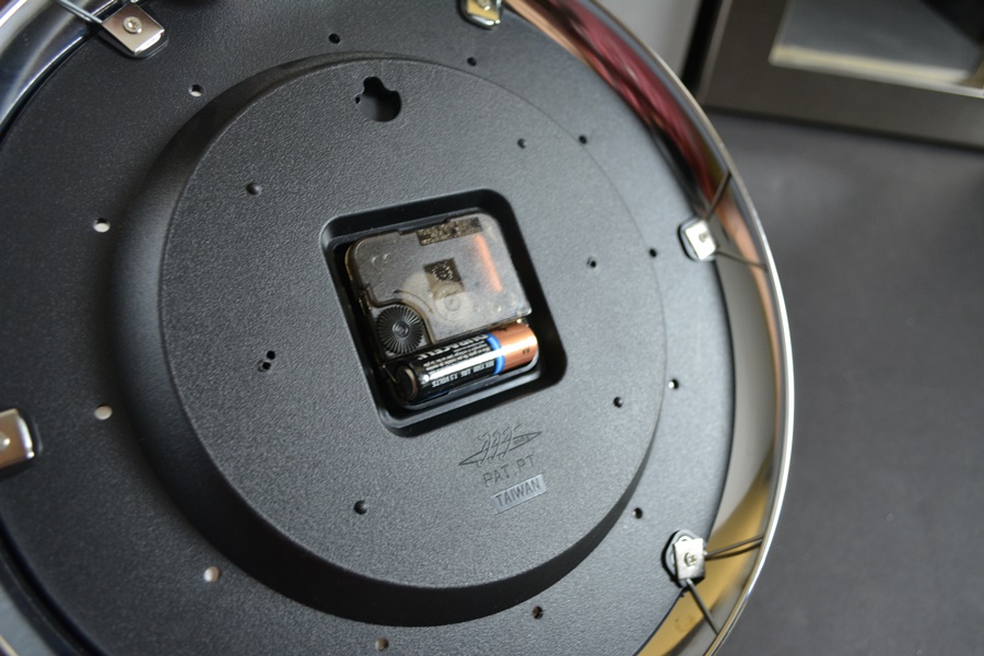 Silver Tone Decorative MIrrors and Wall Clock