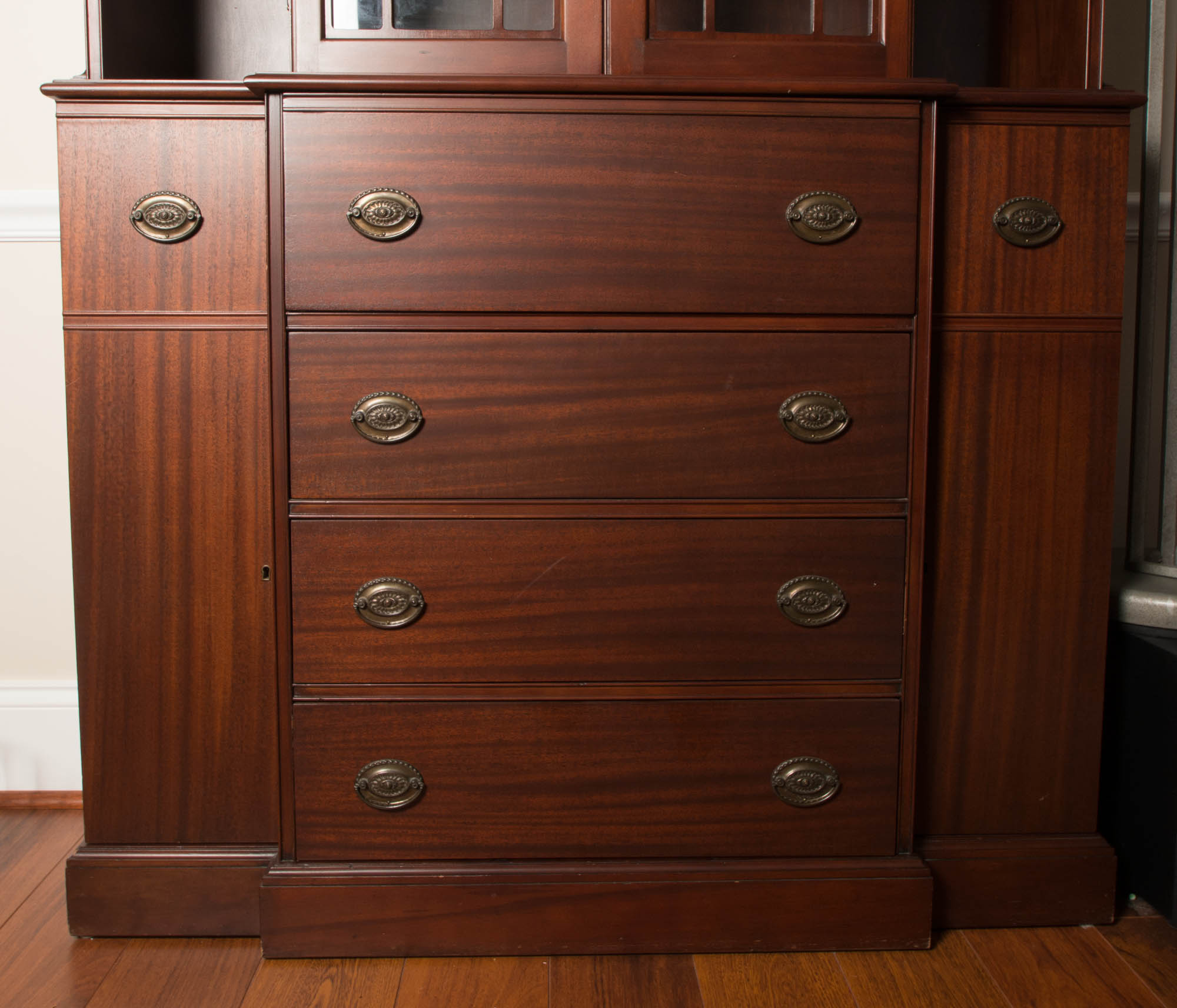 Mahogany Antique China Cabinet