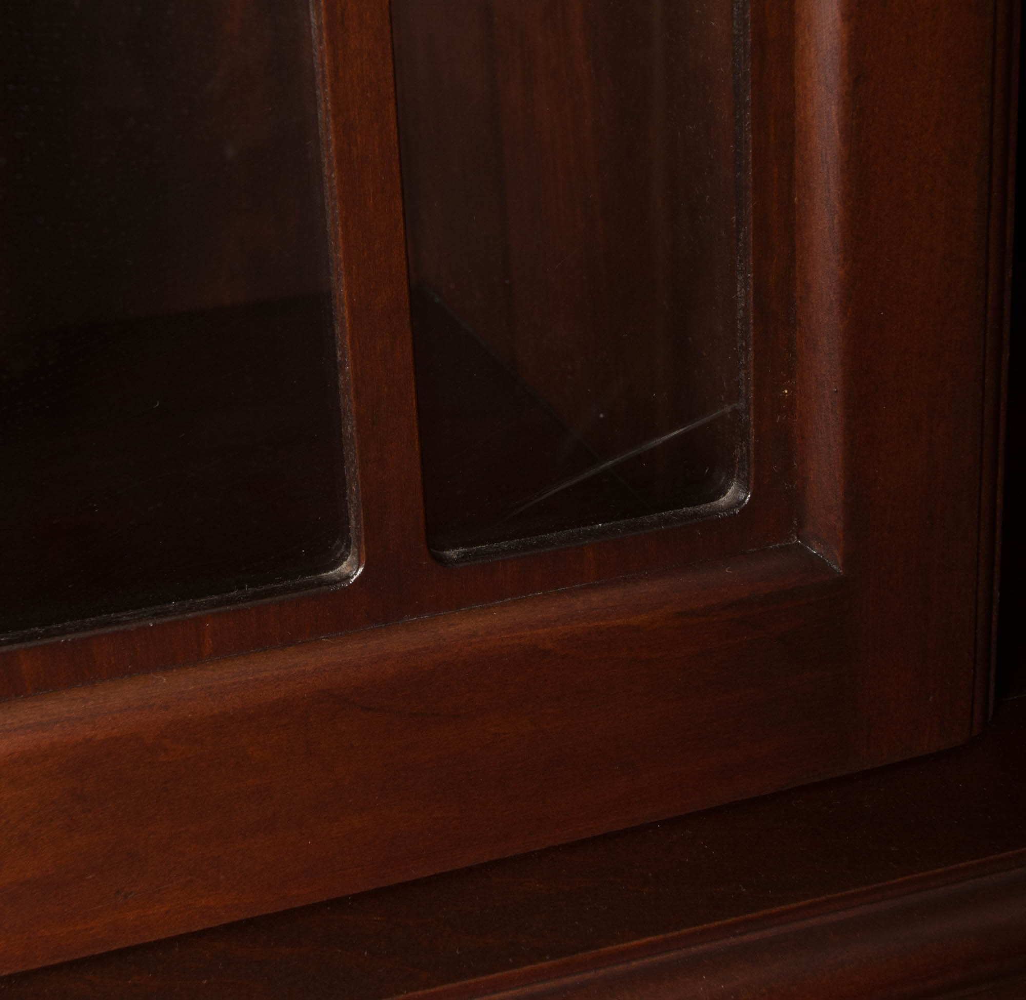 Mahogany Antique China Cabinet