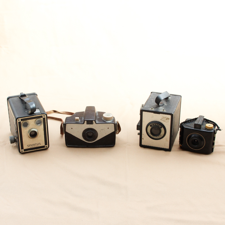 Collection of Vintage Cameras