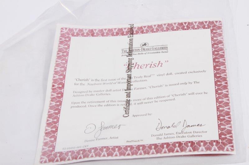 Ashton-Drake "Cherish" Baby Doll