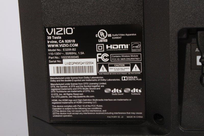 Vizio 32" Flat-Screen Television