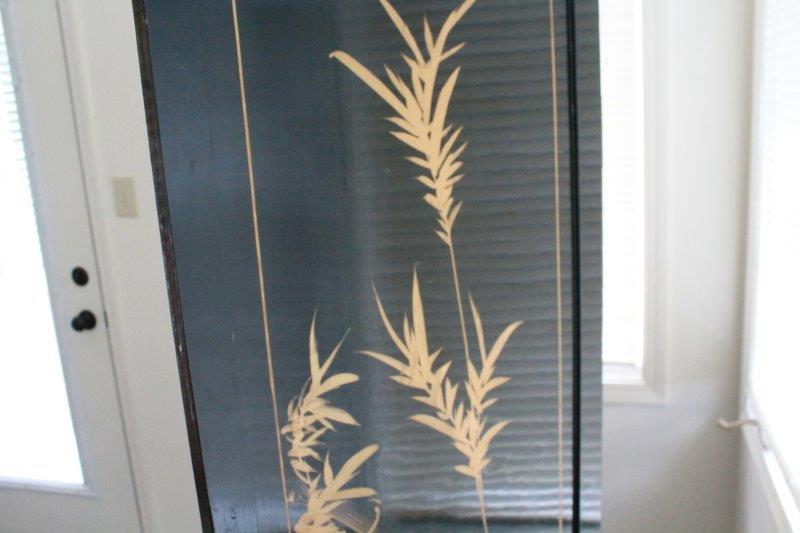 Chinese Four-Panel Folding Screen with the Eight Immortals