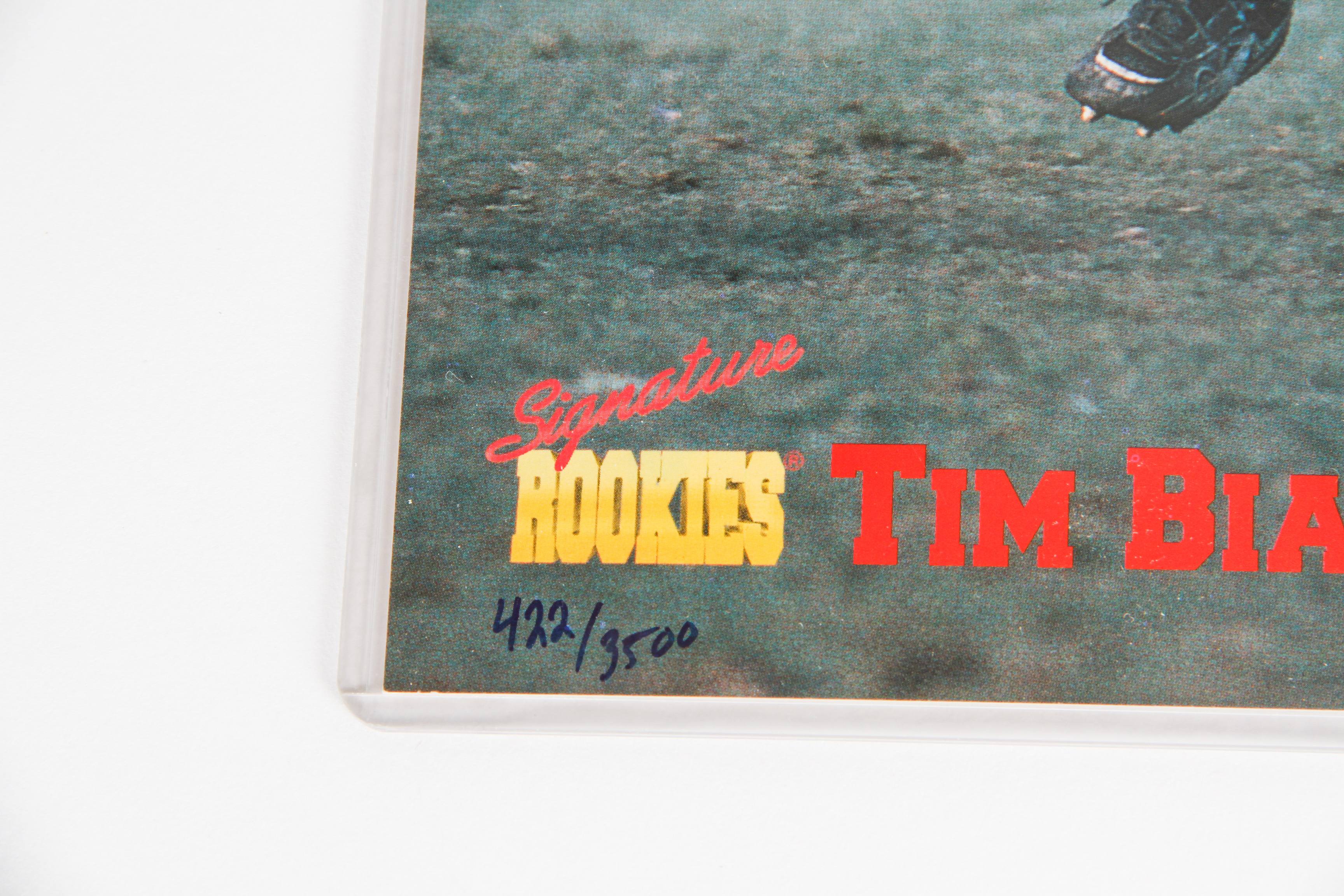 Signed Tim Bjakabutuka Photograph