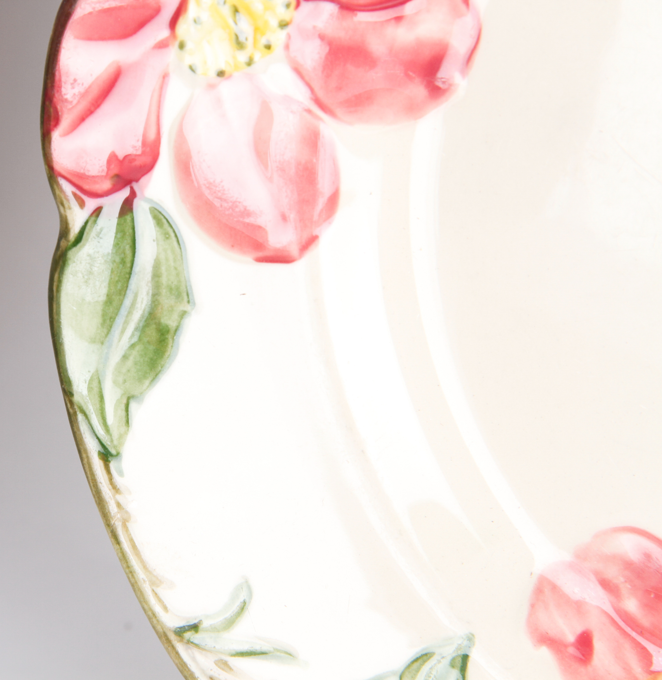 Handmade Floral Plateware
