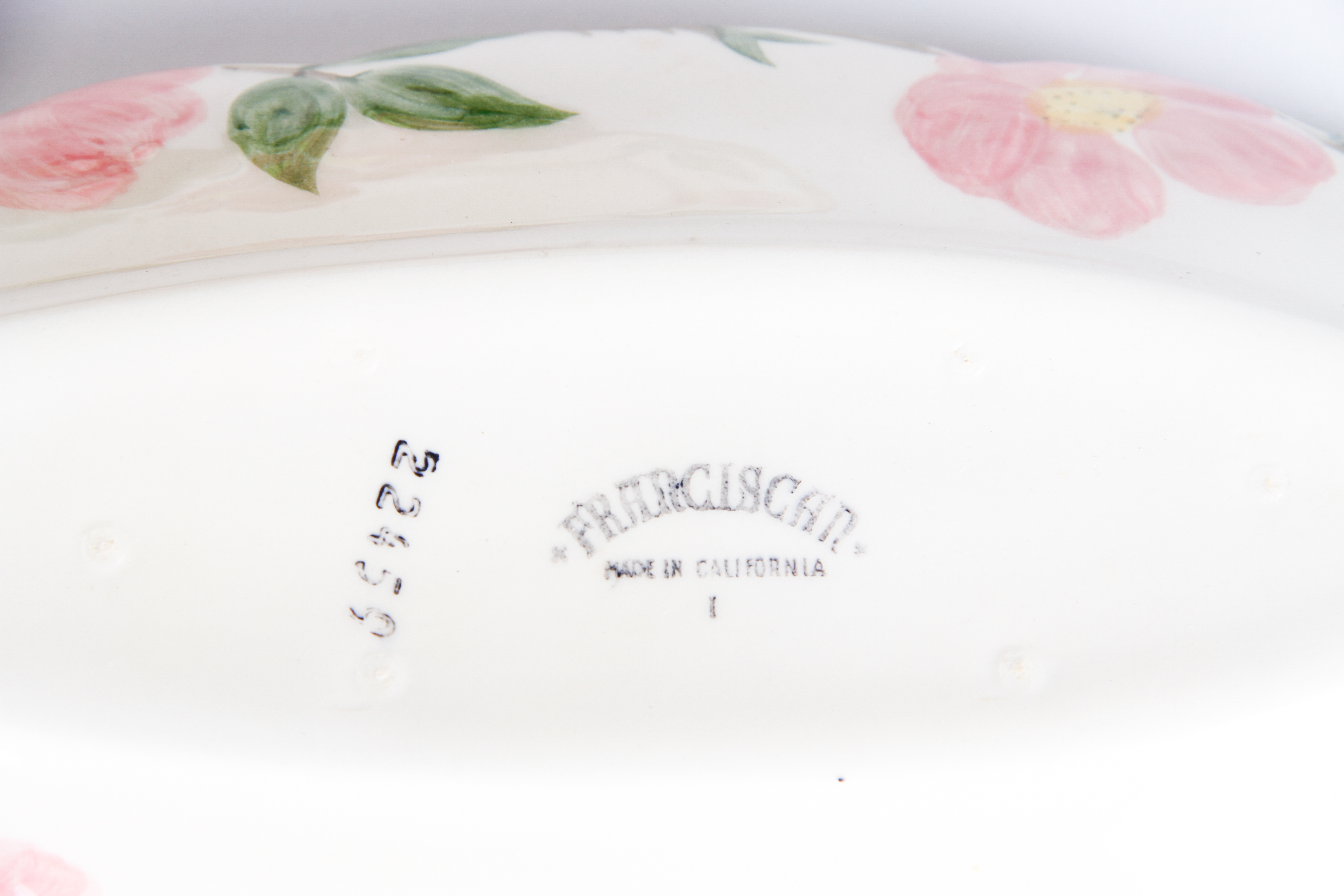 Handmade Floral Plateware