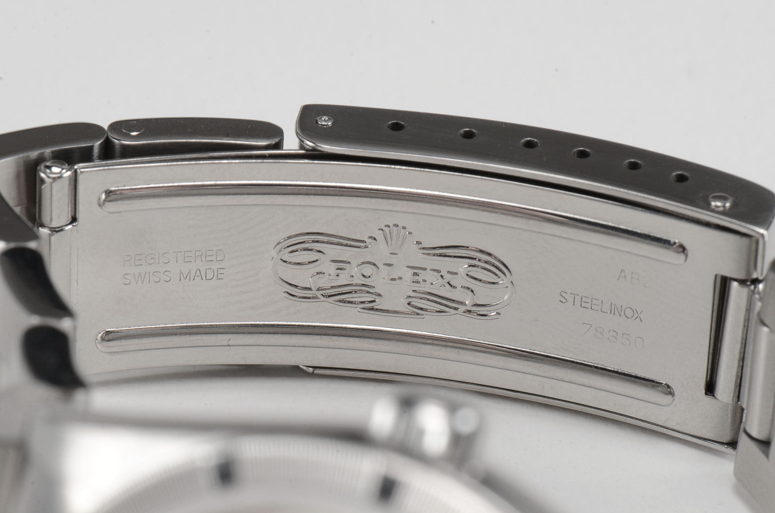 Men's Rolex Perpetual Air-King Stainless Steel Silver Index Automatic Watch