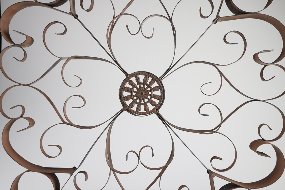 Pair of Metal Decorative Wall Hangings