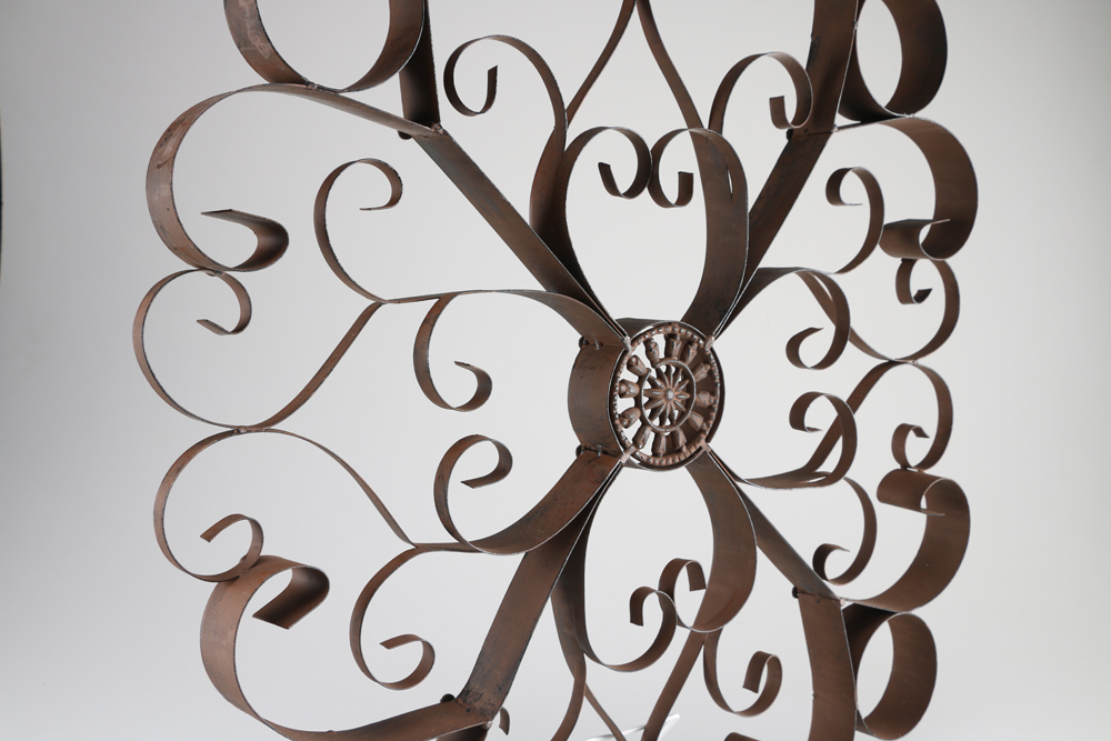 Pair of Metal Decorative Wall Hangings