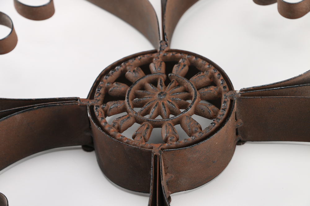 Pair of Metal Decorative Wall Hangings