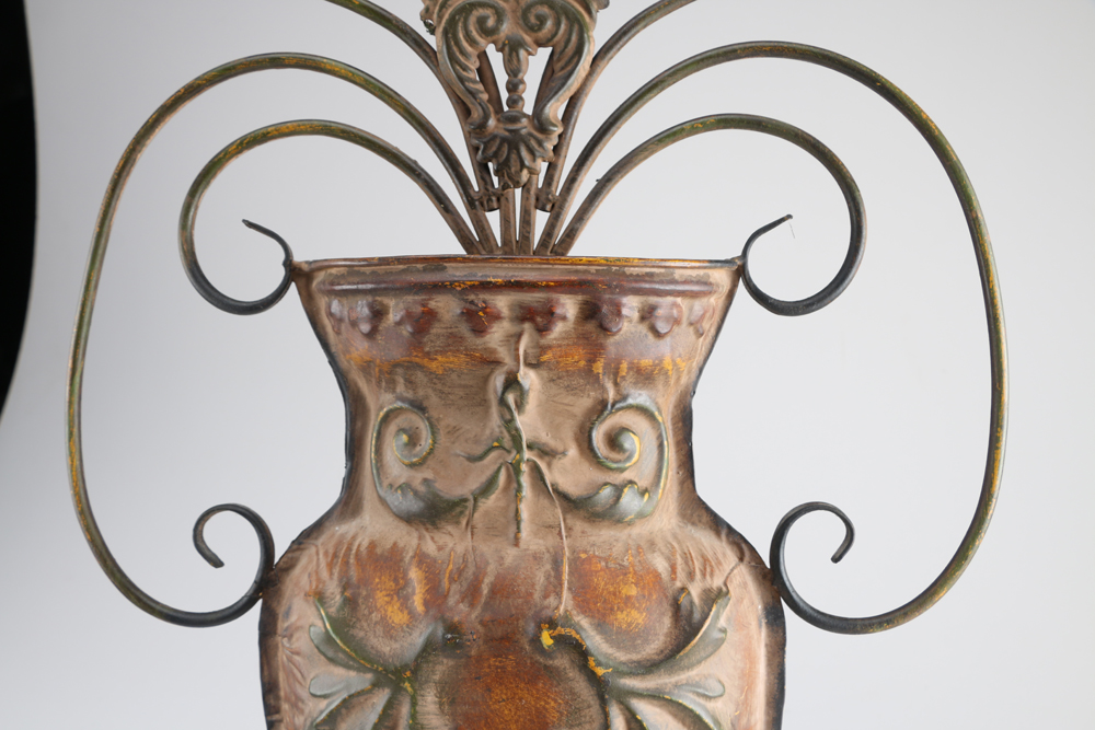 Pair of Metal Decorative Wall Hangings