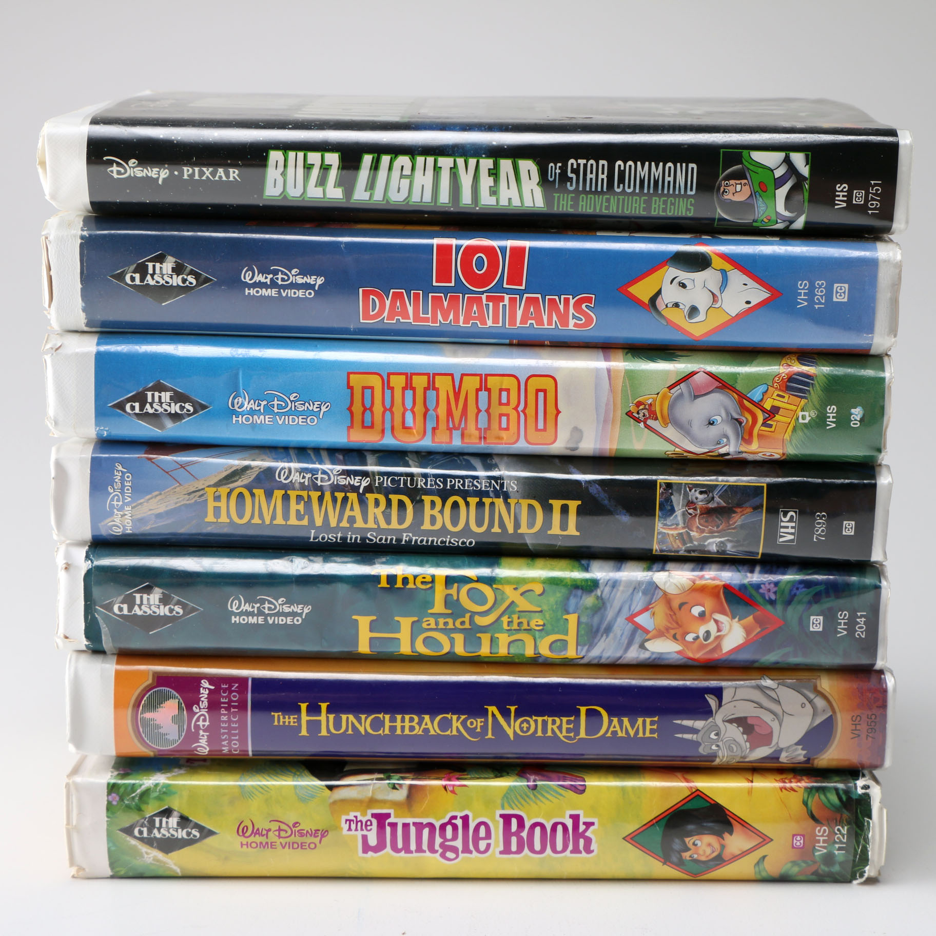 Collection of Classic Disney VHS Movies