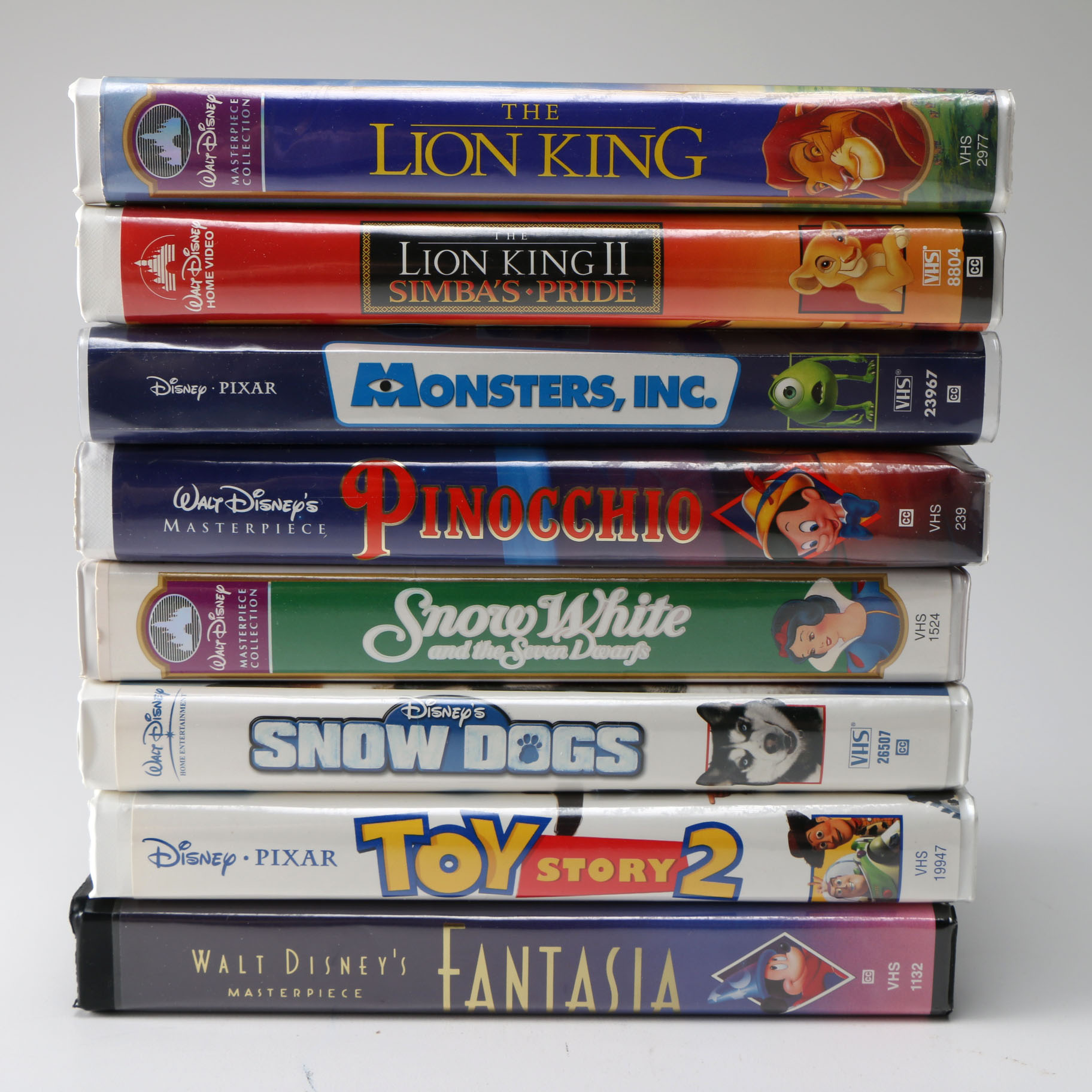 Collection of Classic Disney VHS Movies