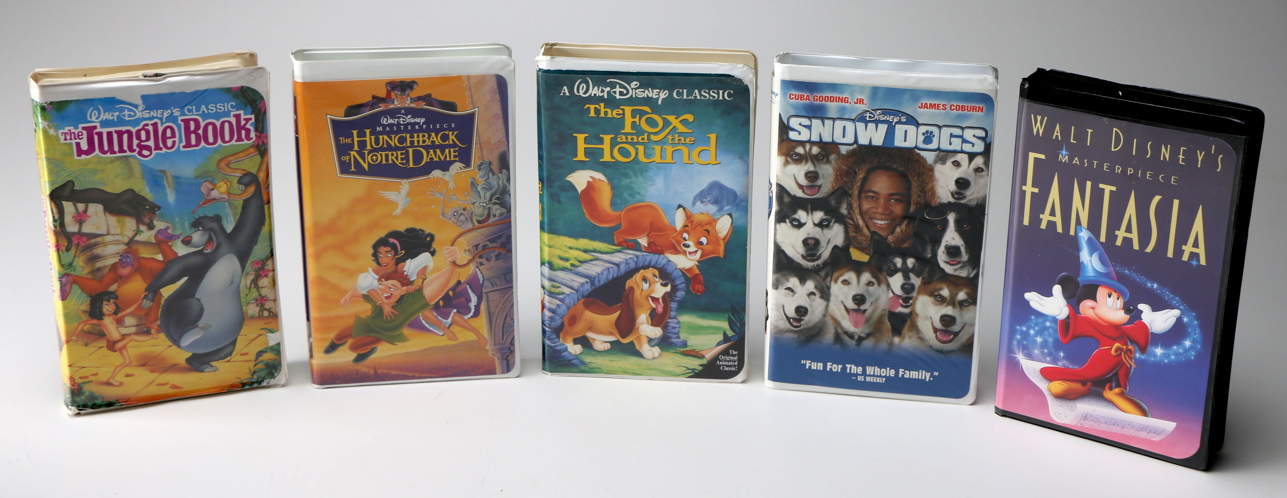 Collection of Classic Disney VHS Movies