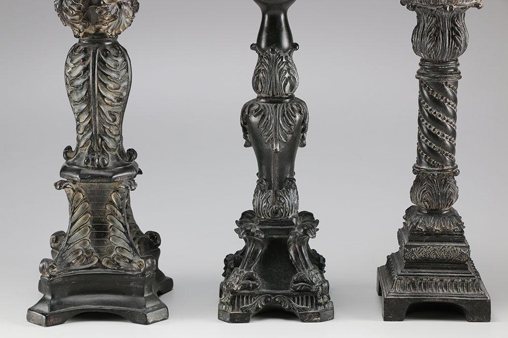 Assortment of Decorative Candle Holders