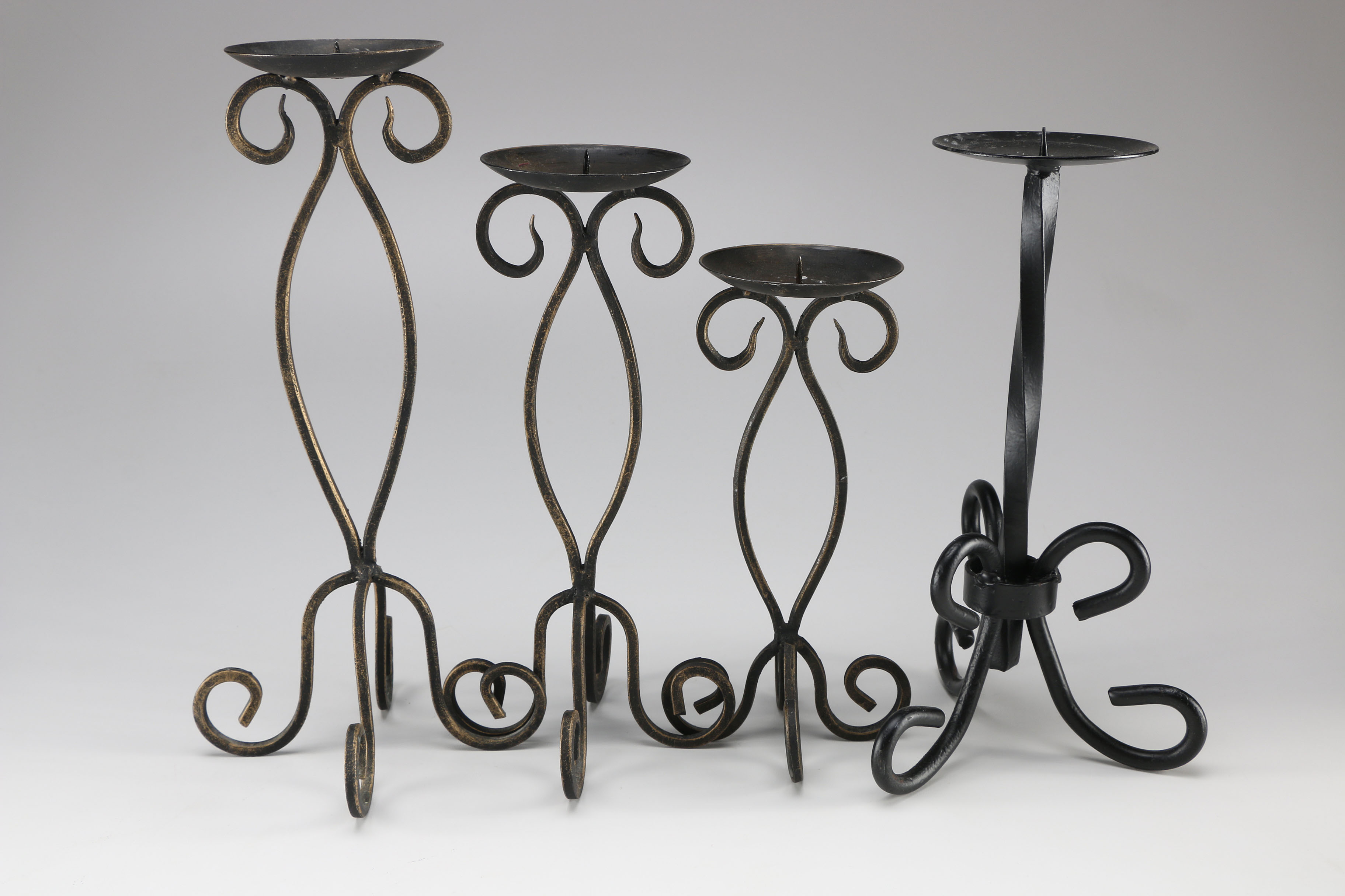Assortment of Decorative Candle Holders
