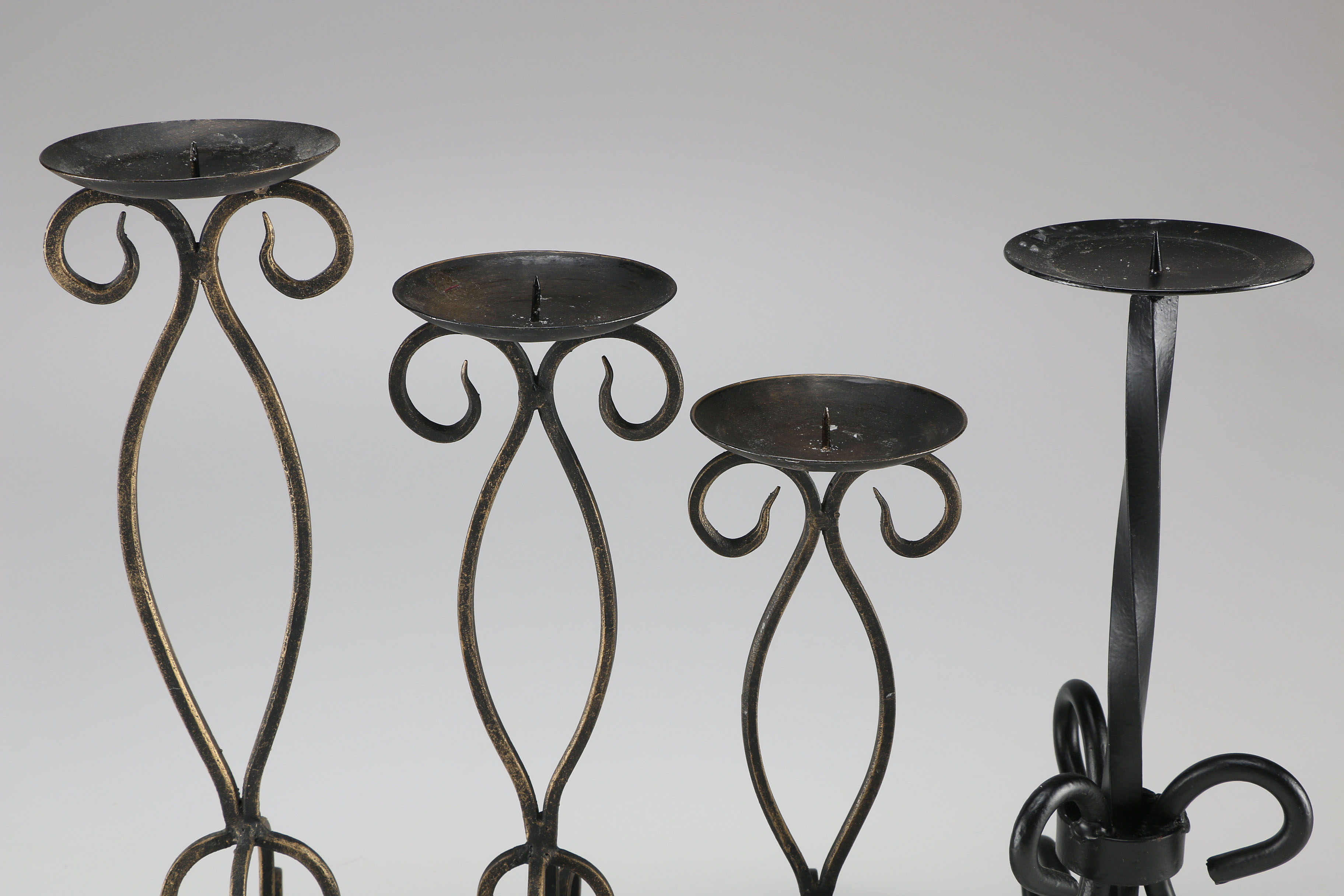 Assortment of Decorative Candle Holders