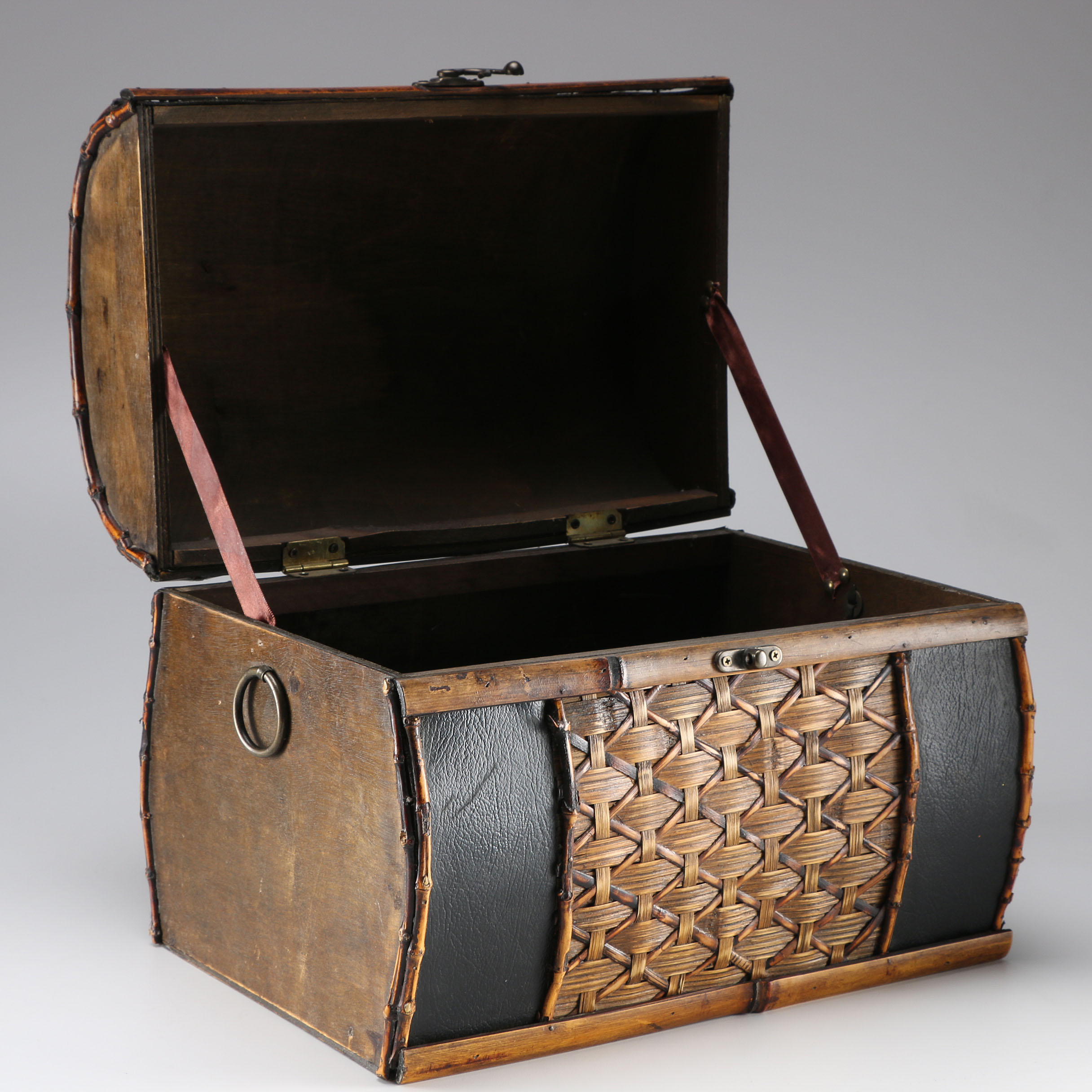 Pair of Wooden Trunks