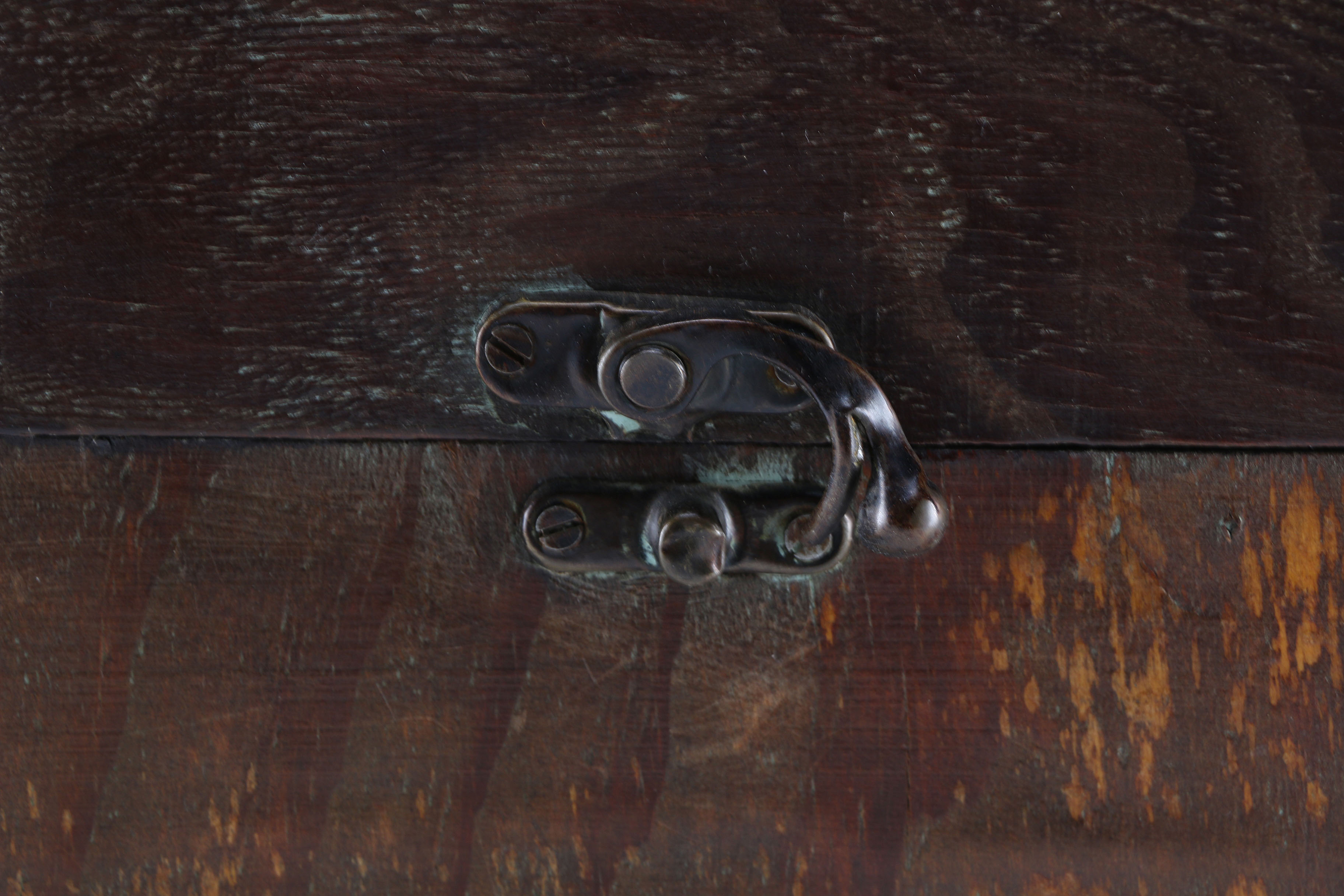 Pair of Wooden Trunks