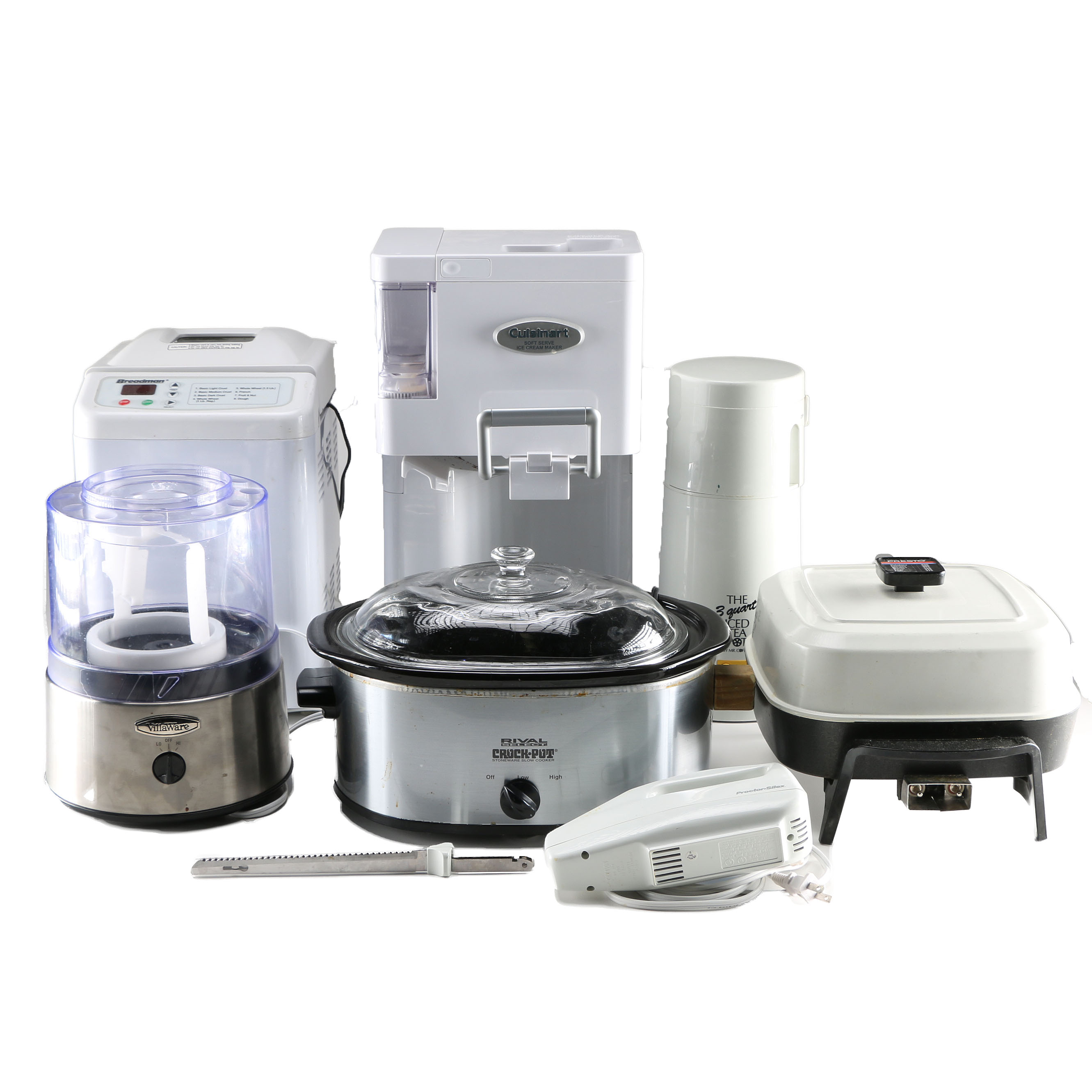 Assortment of Small Electric Kitchen Appliances