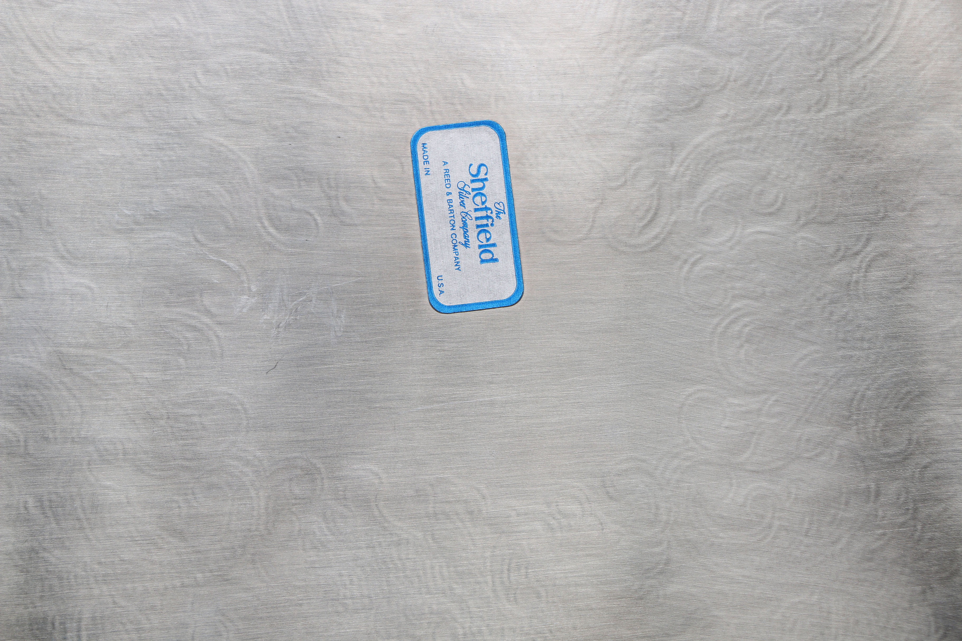 Pair of Silver Plated Serving Trays