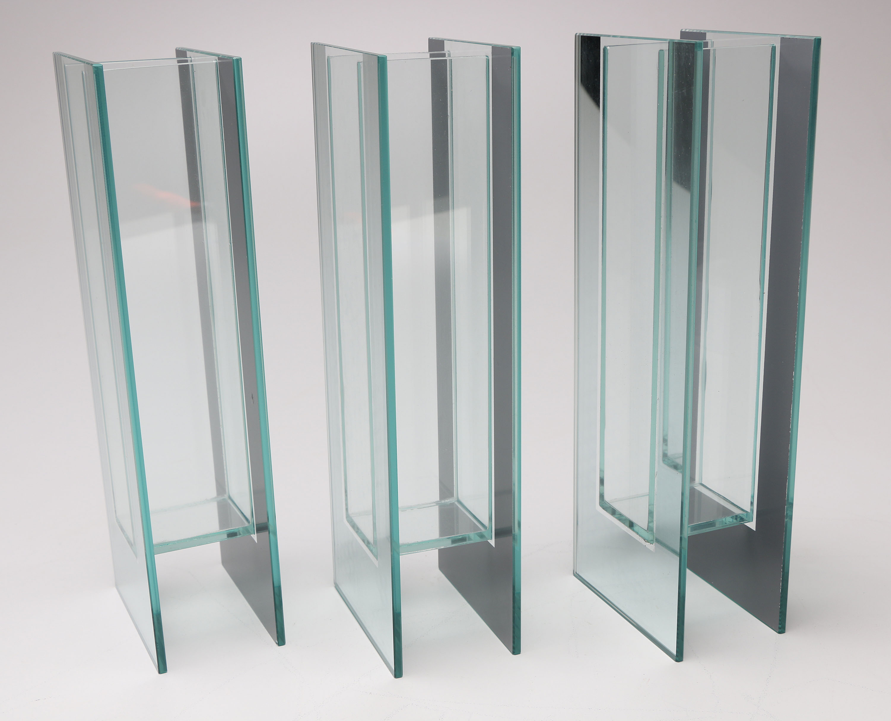 Set Z Gallery Mirrored Vases