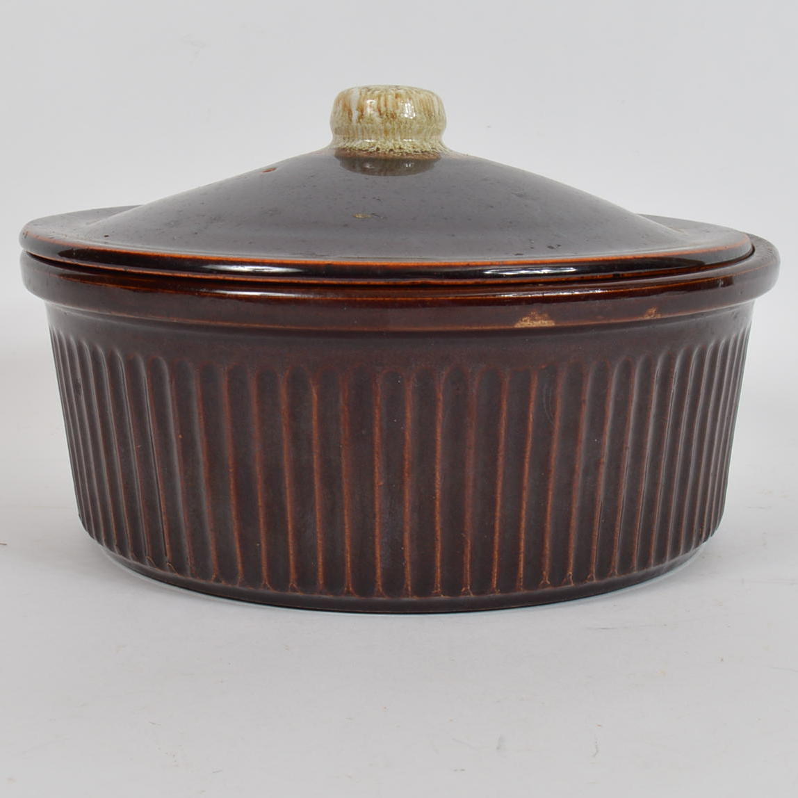 Vintage Ceramic Covered Casserole