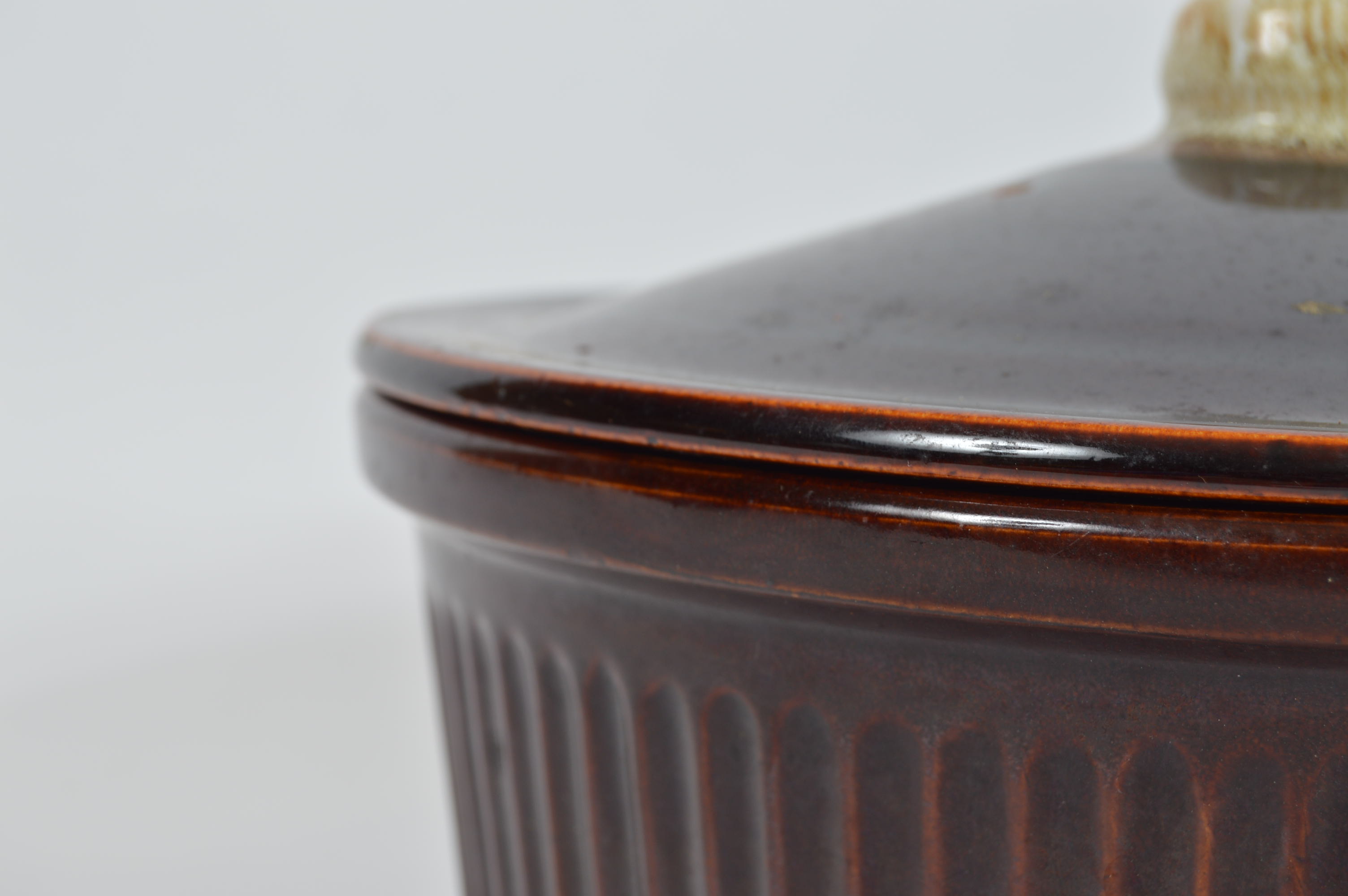 Vintage Ceramic Covered Casserole