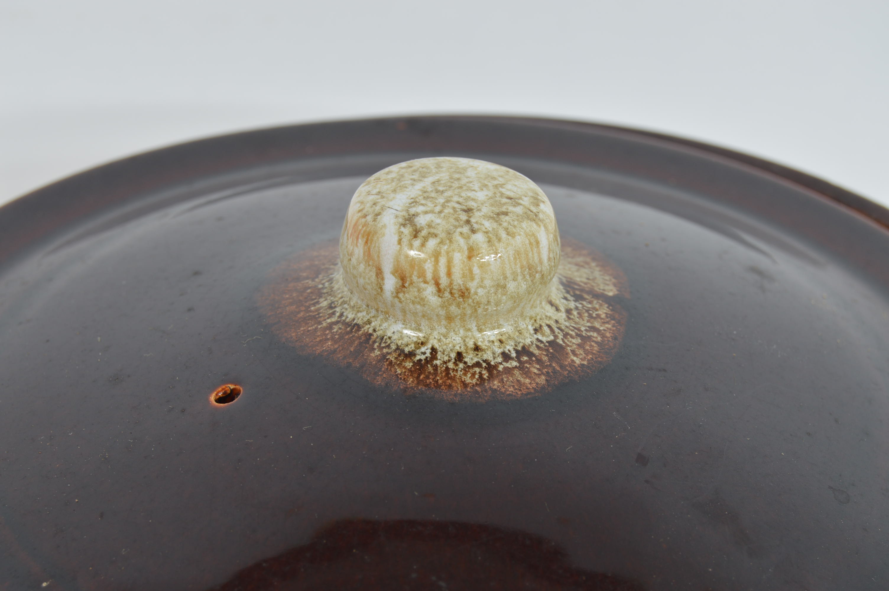 Vintage Ceramic Covered Casserole