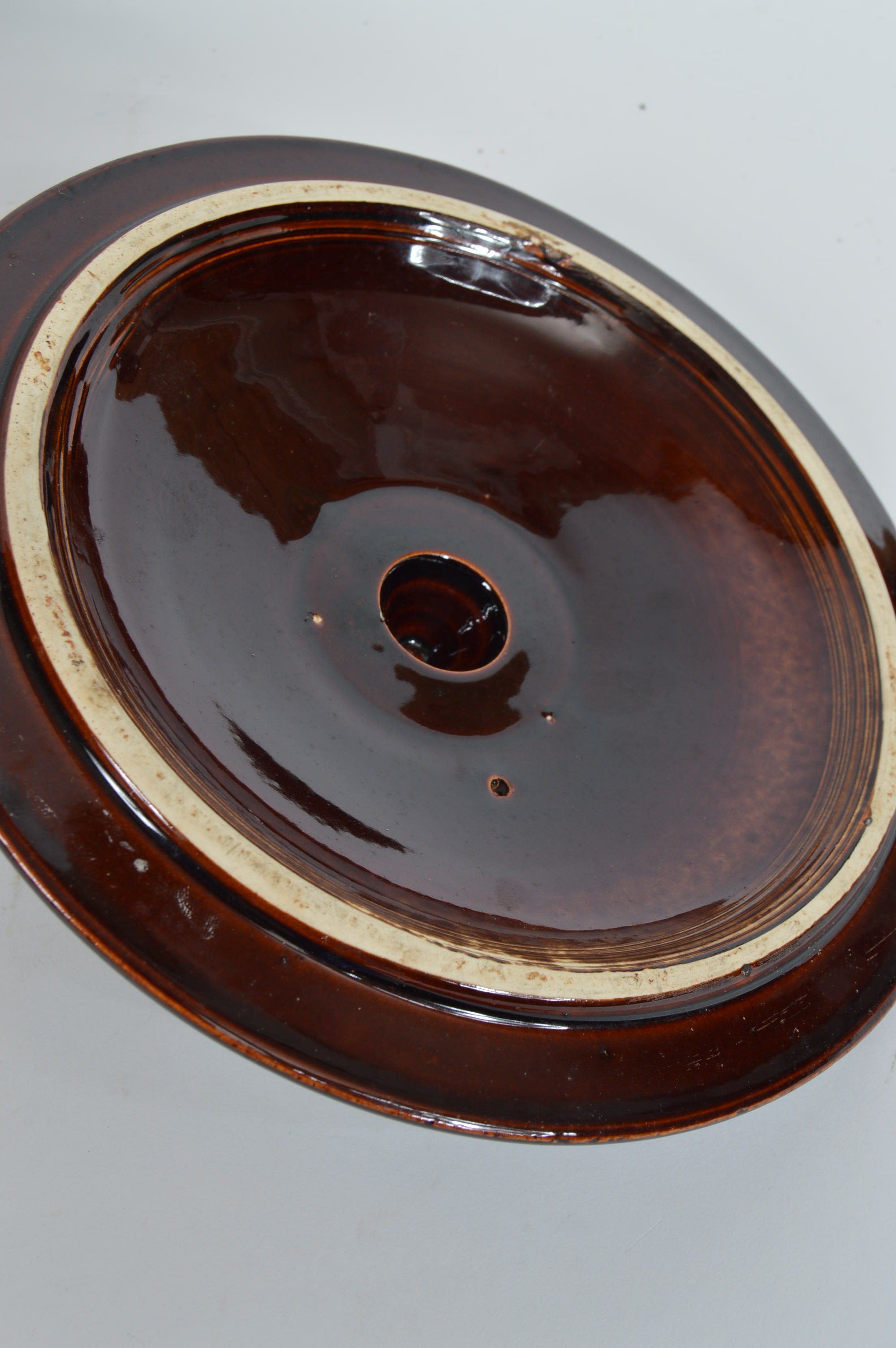 Vintage Ceramic Covered Casserole