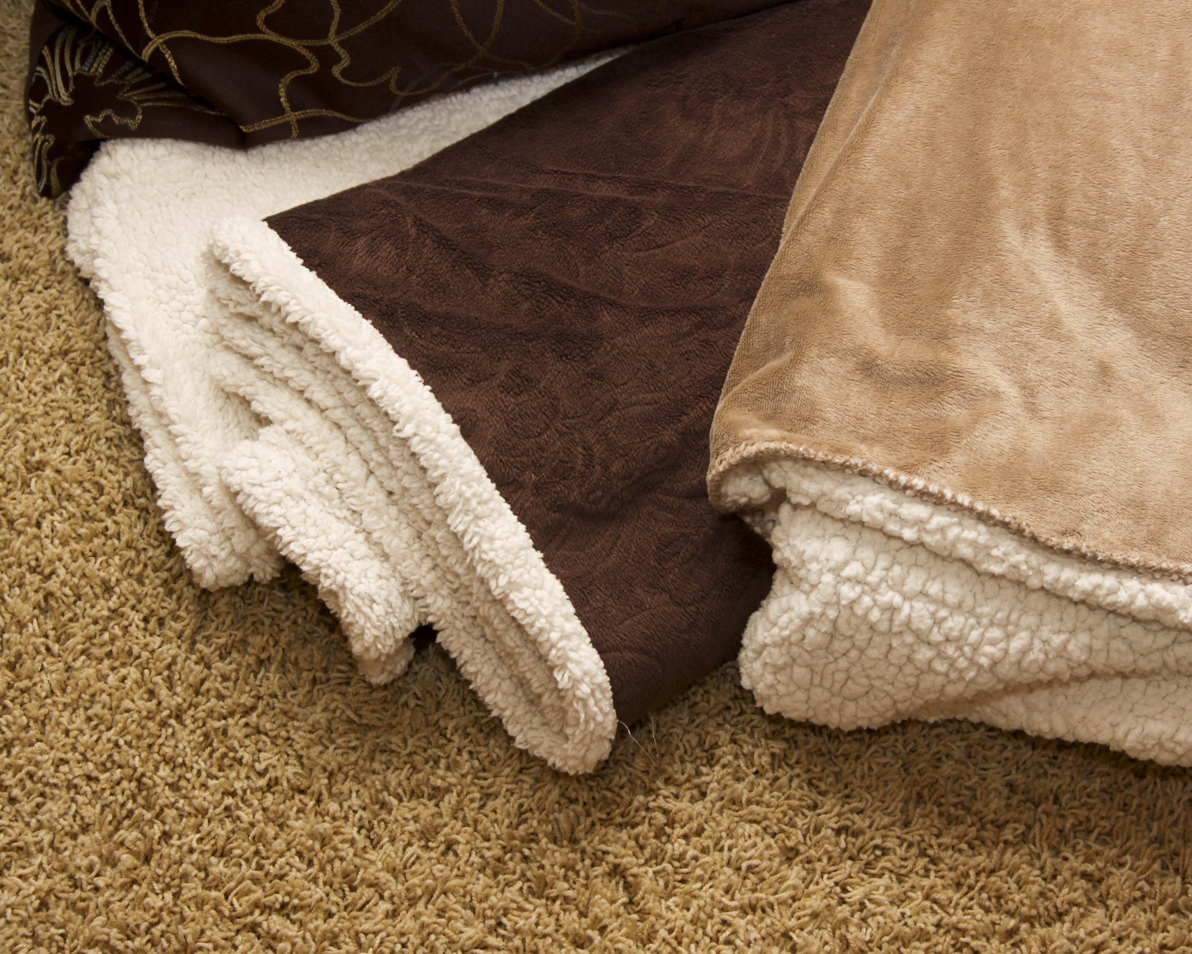 Cozy Brown and Tan Accent Pillows and Throws