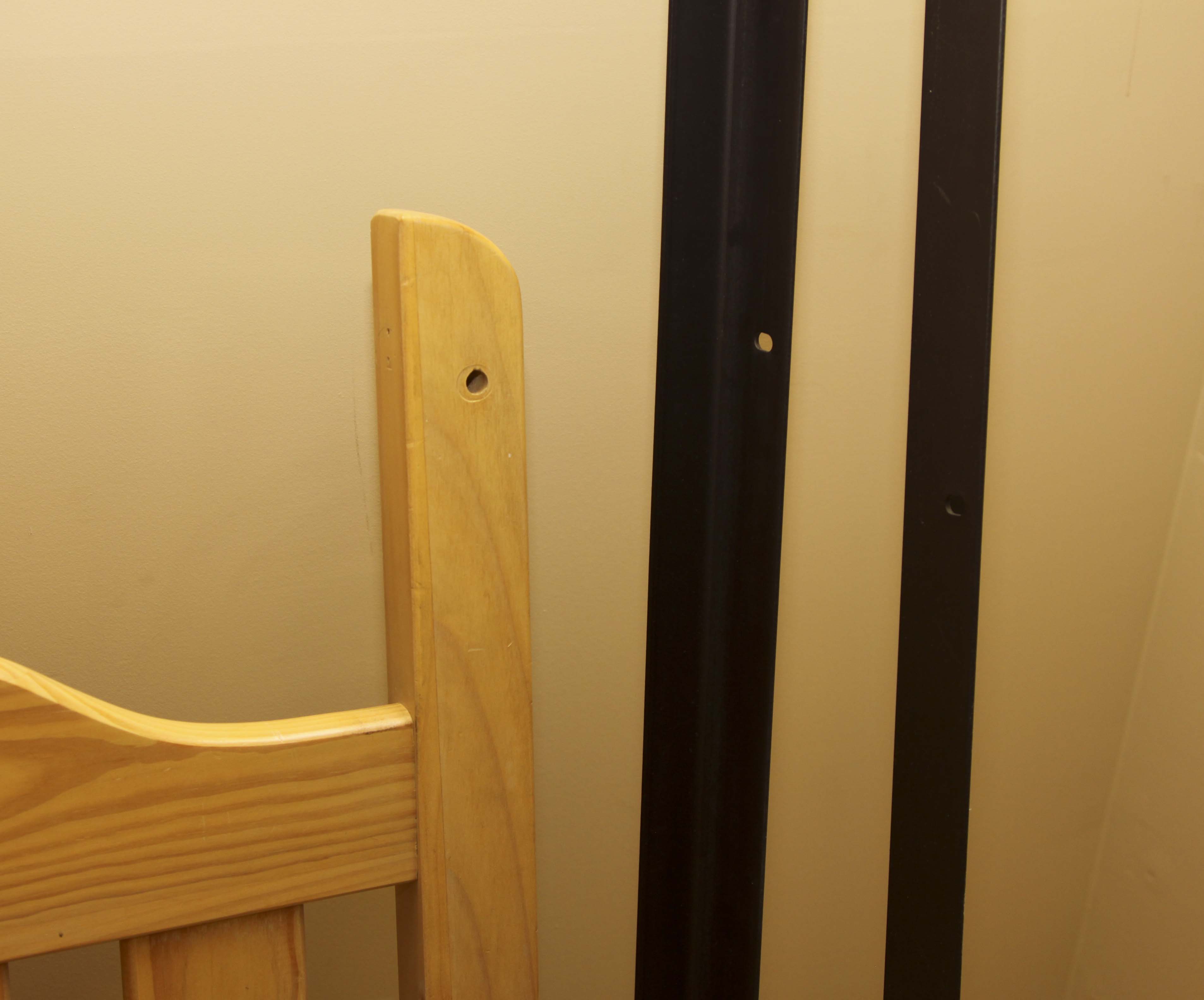 Full Size Knotty Pine Bed Frame