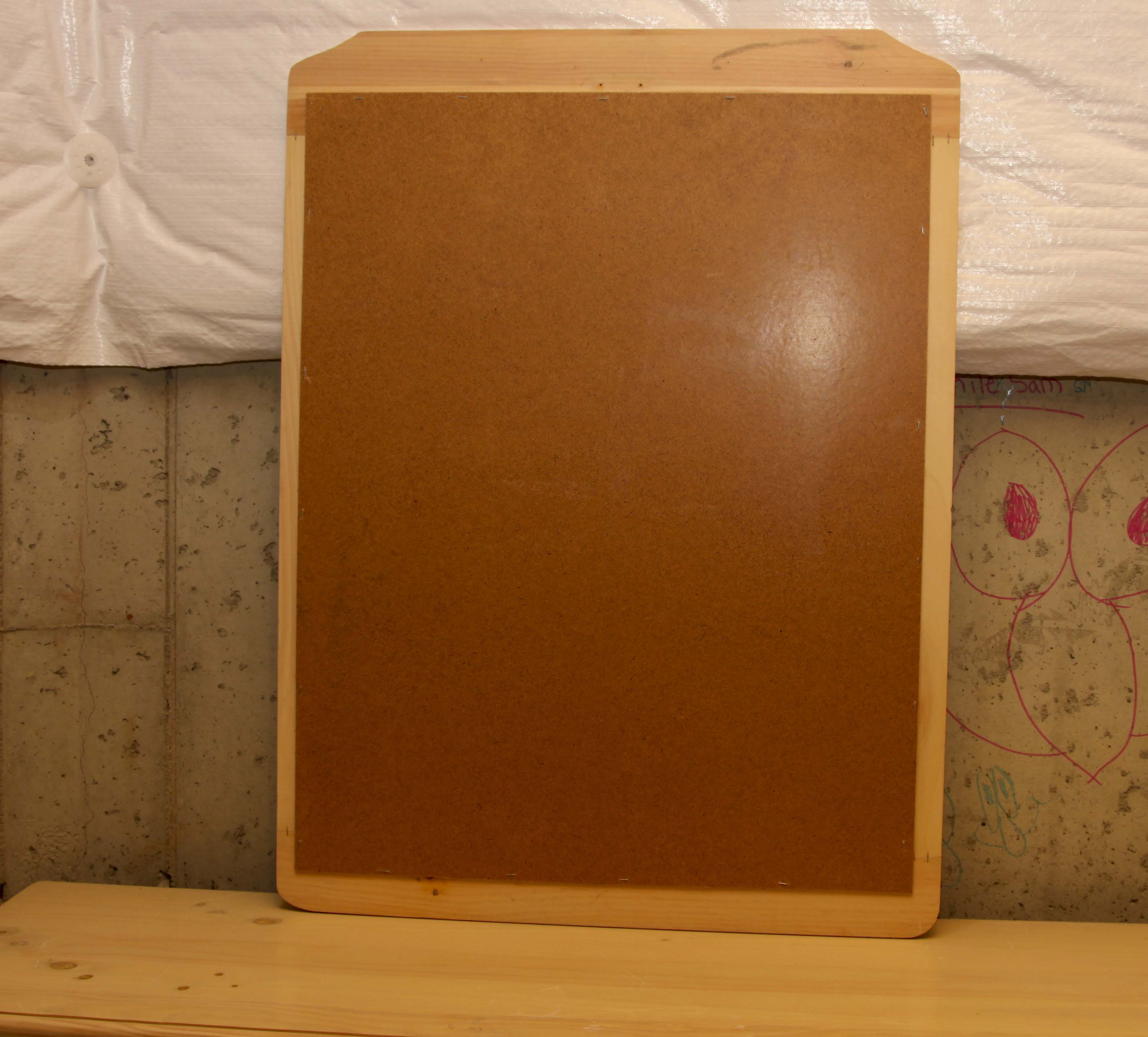 Convertible Knotty Pine Dresser/Changing Table with Mirror