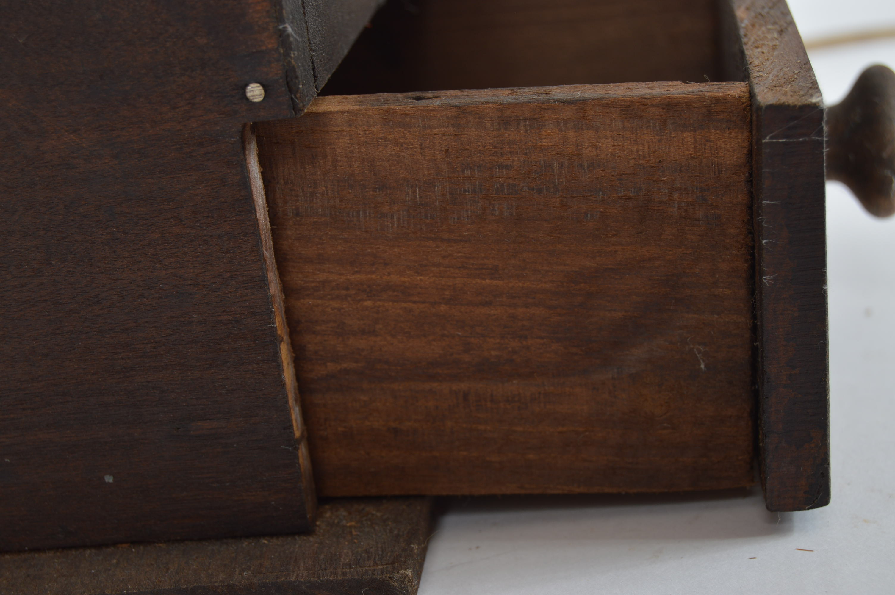 Vintage Coffee Grinder Lamp