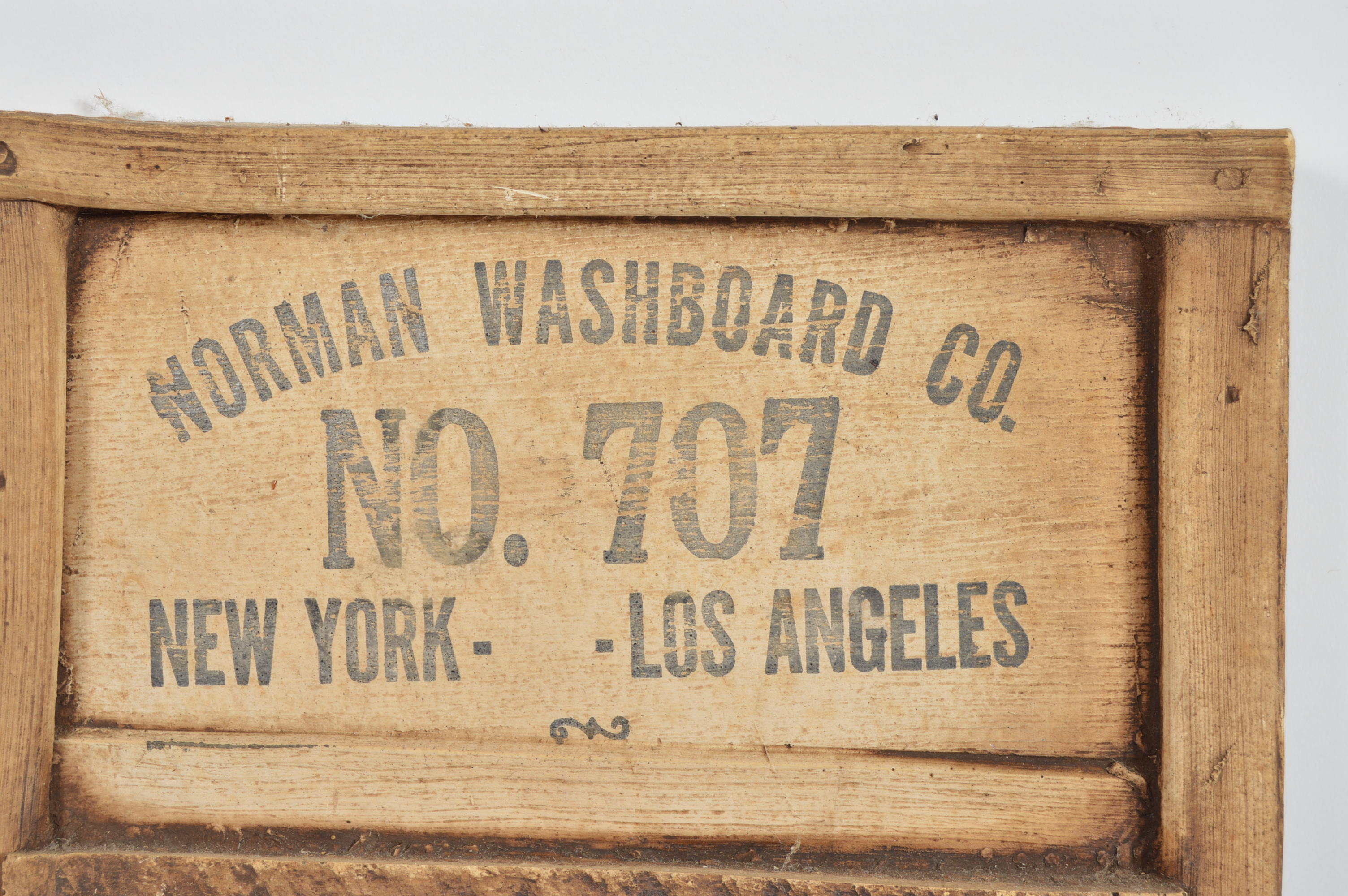 Norman Washboard Co. Shadow Box