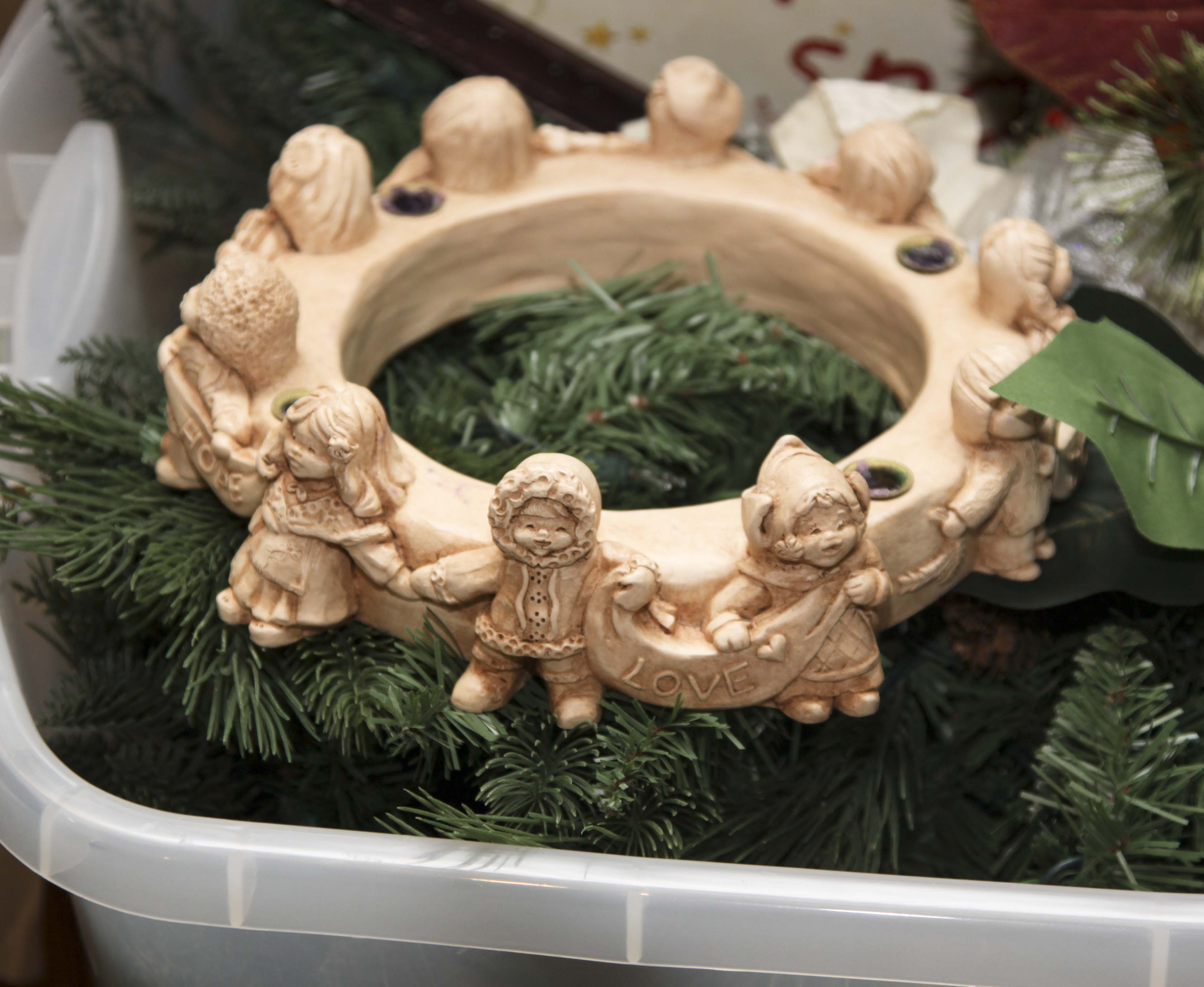 Generous Group of Holiday Decor