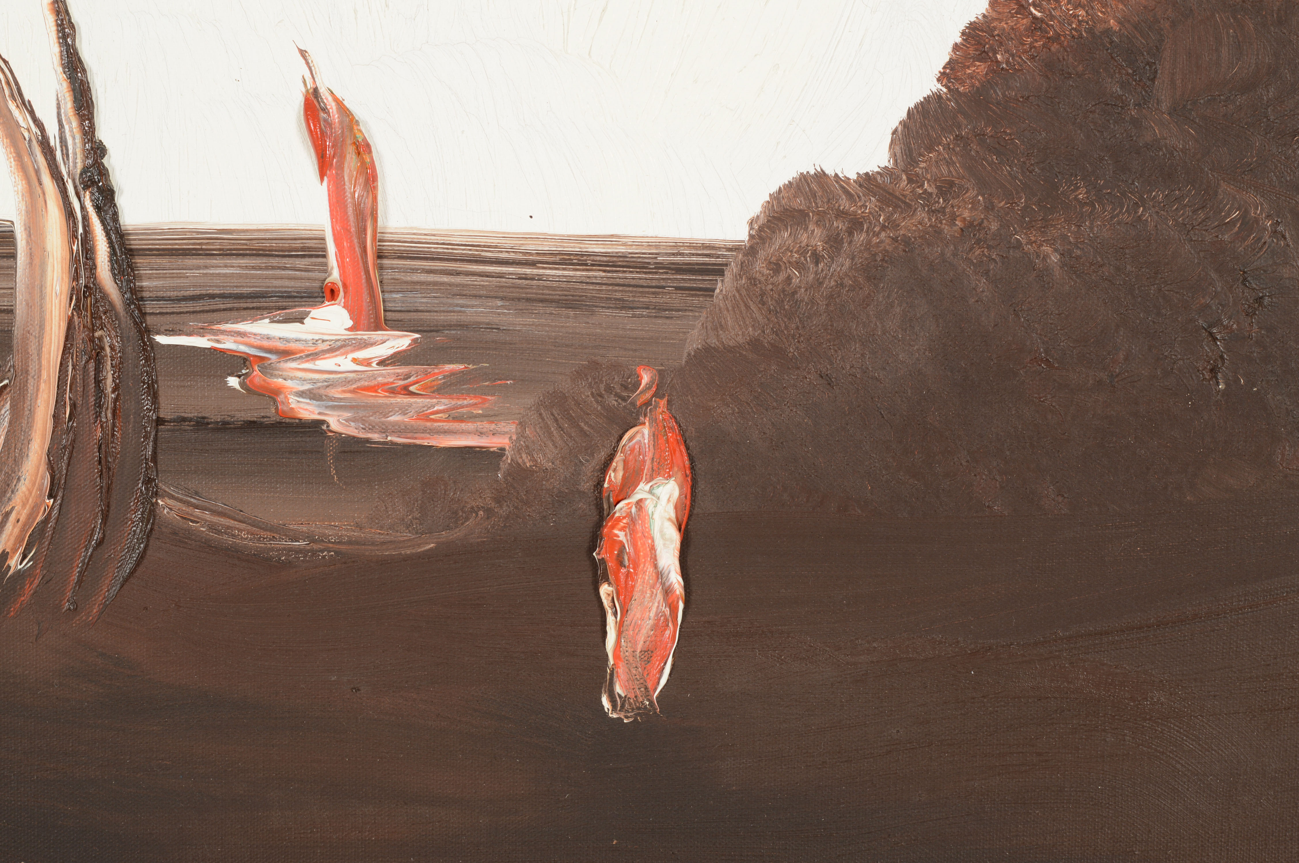 Impasto Boat Scene by Homer Costello