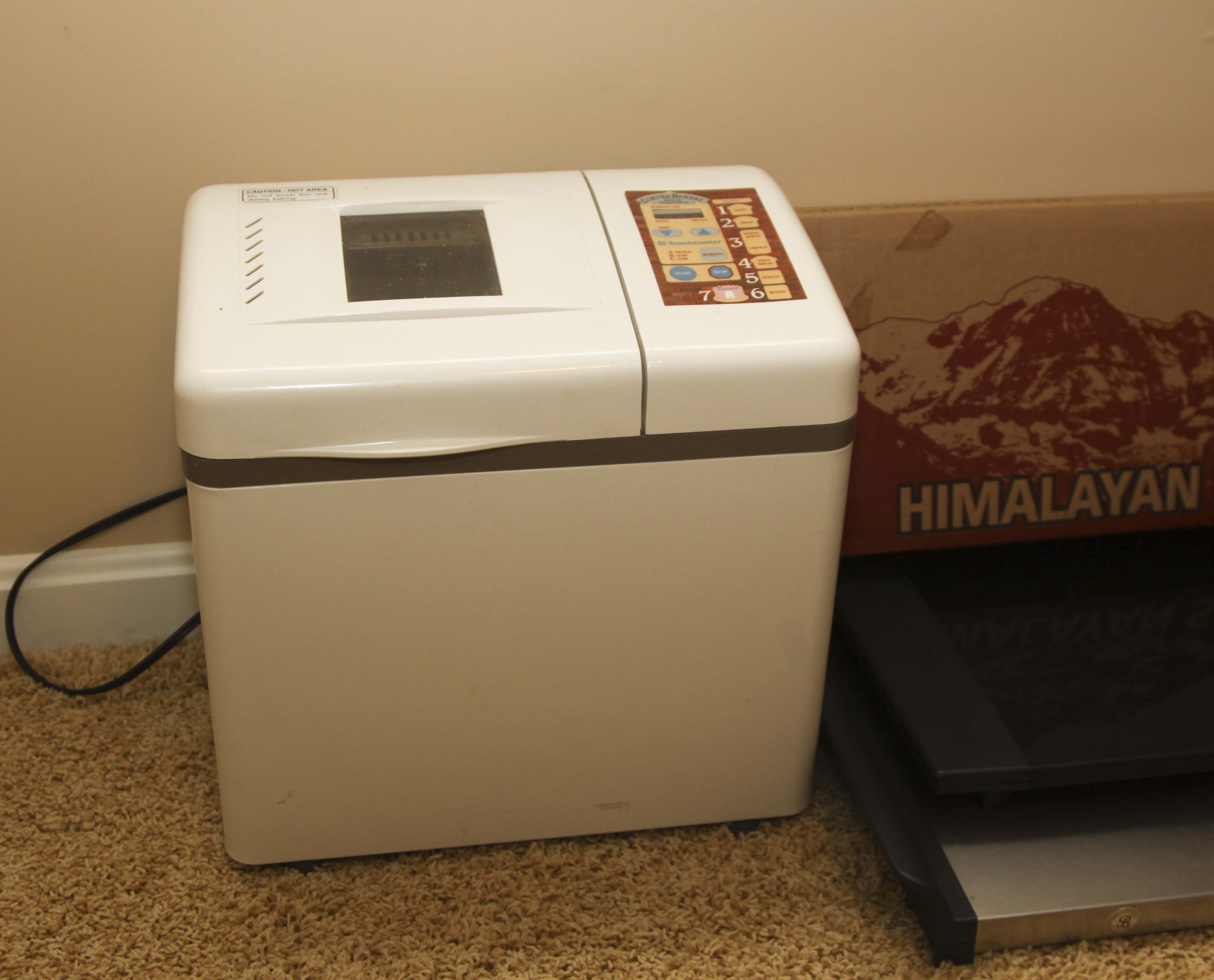 Bread Machine, Warming Trays and More