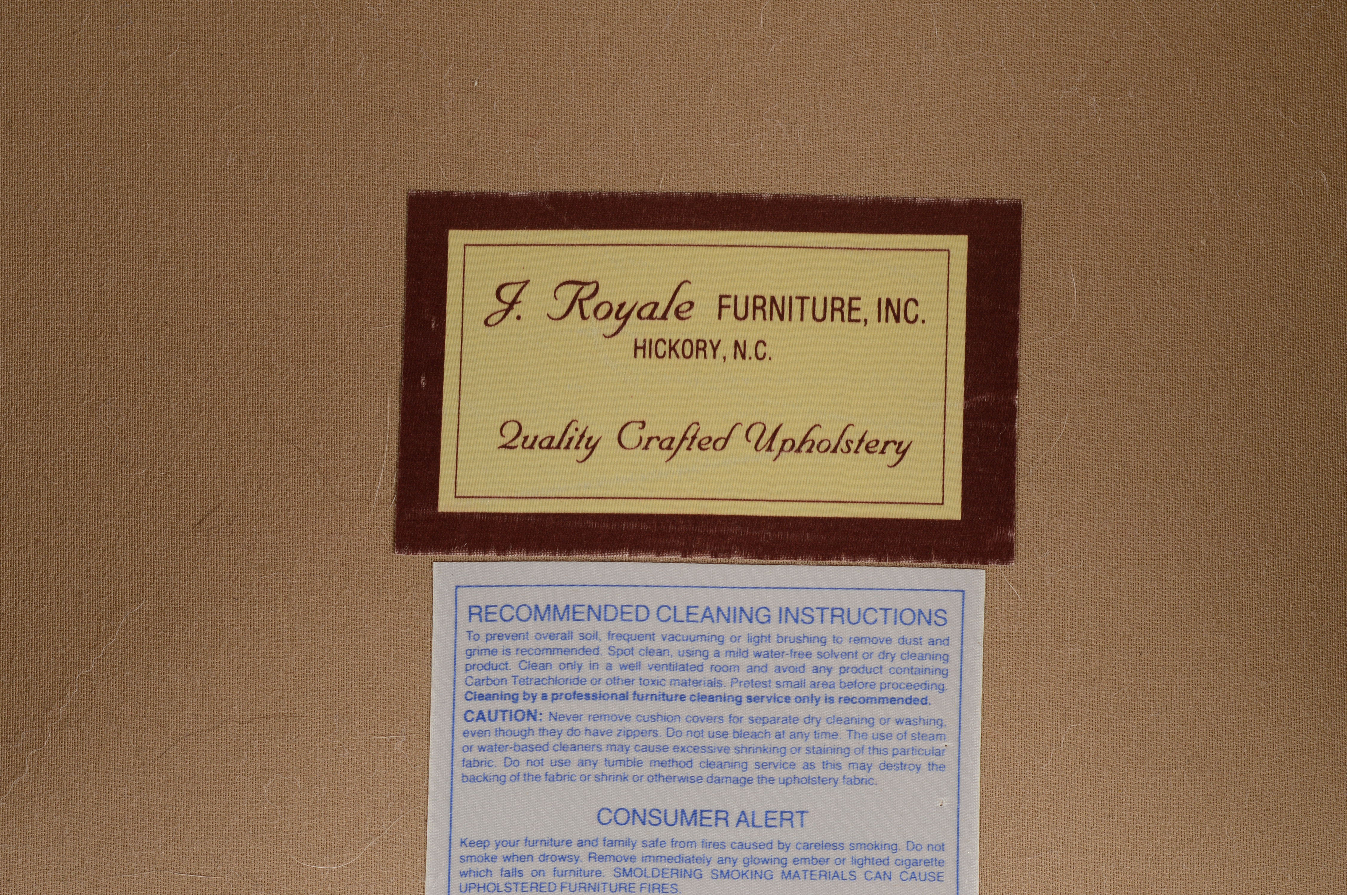 J. Royale Paisley Print Sofa