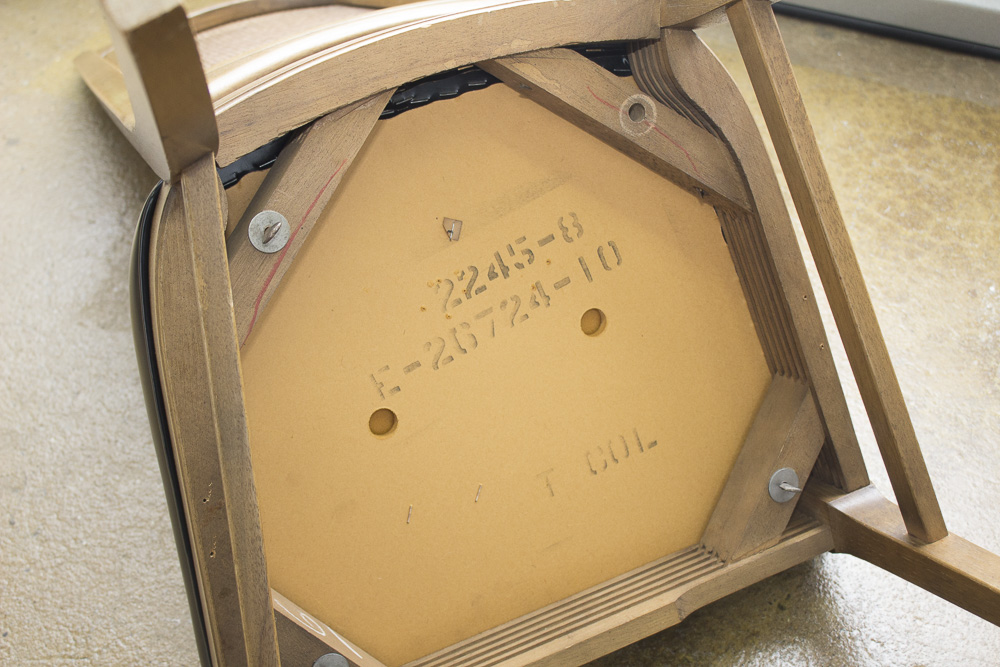 Set of Eight Mid-Century Dining Chairs