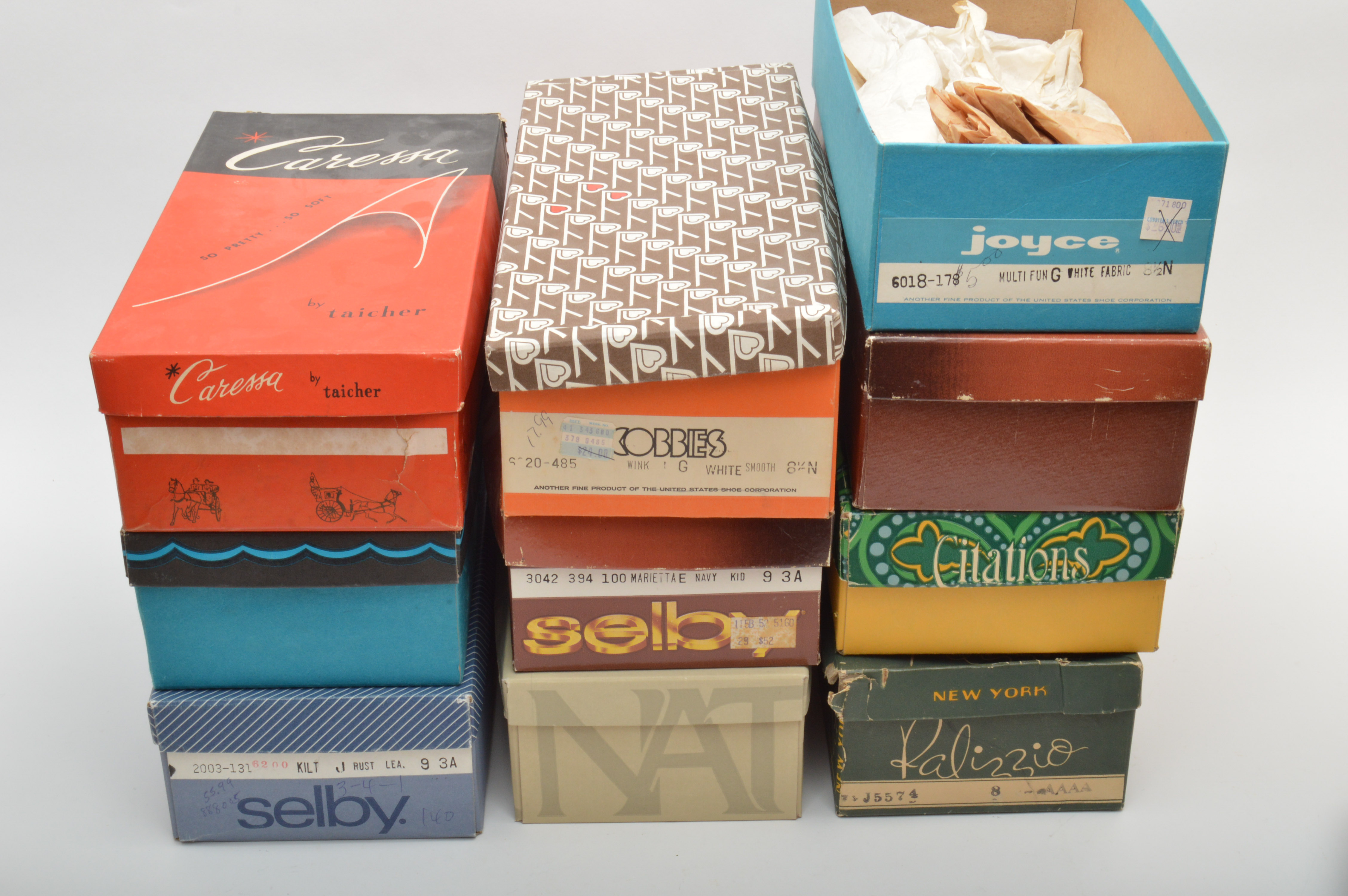 Ten Pairs of Women's Vintage Pumps and Sandals