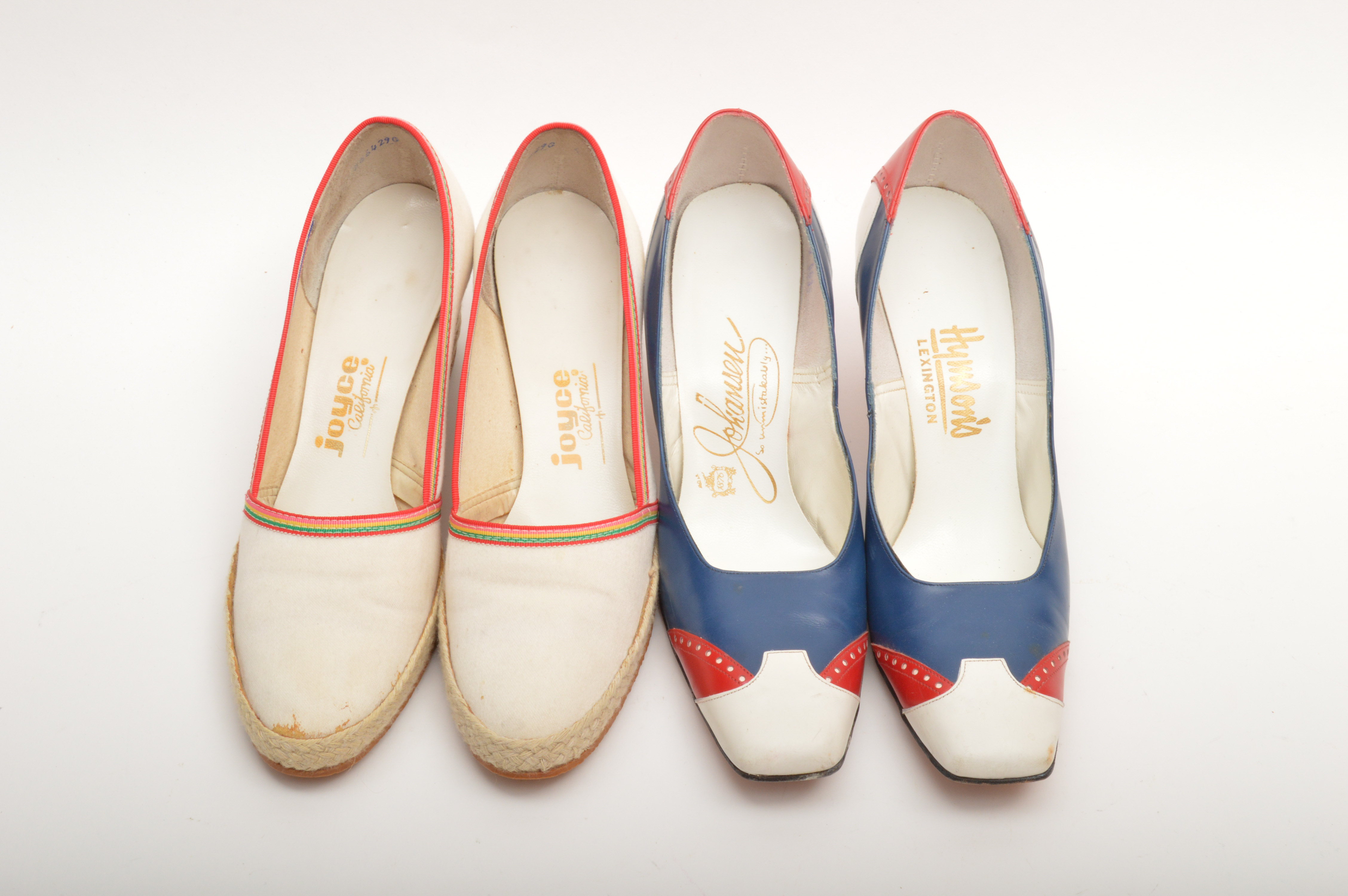 Ten Pairs of Women's Vintage Pumps and Sandals